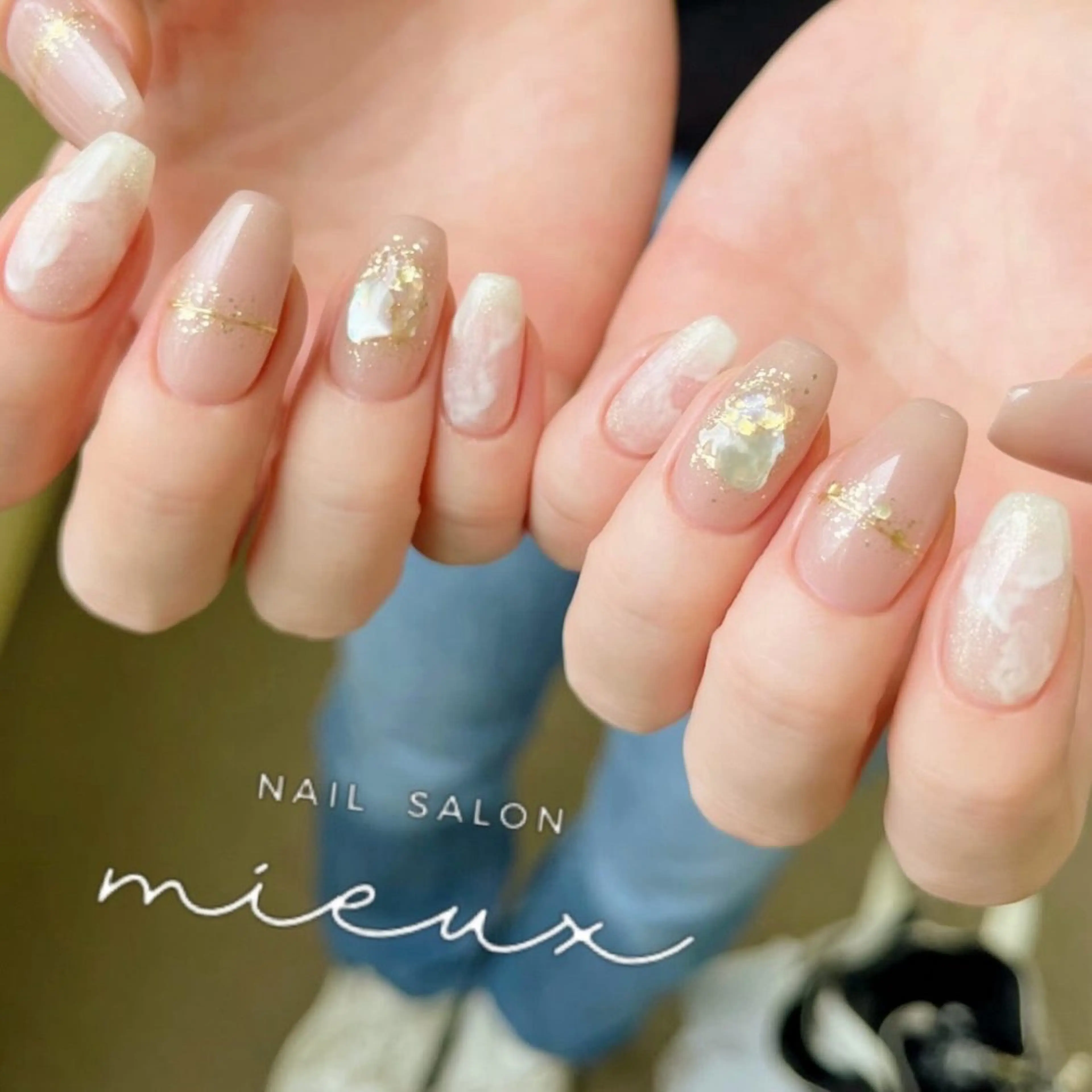 ネイル ハンドネイル mieux ariiiのネイルデザイン