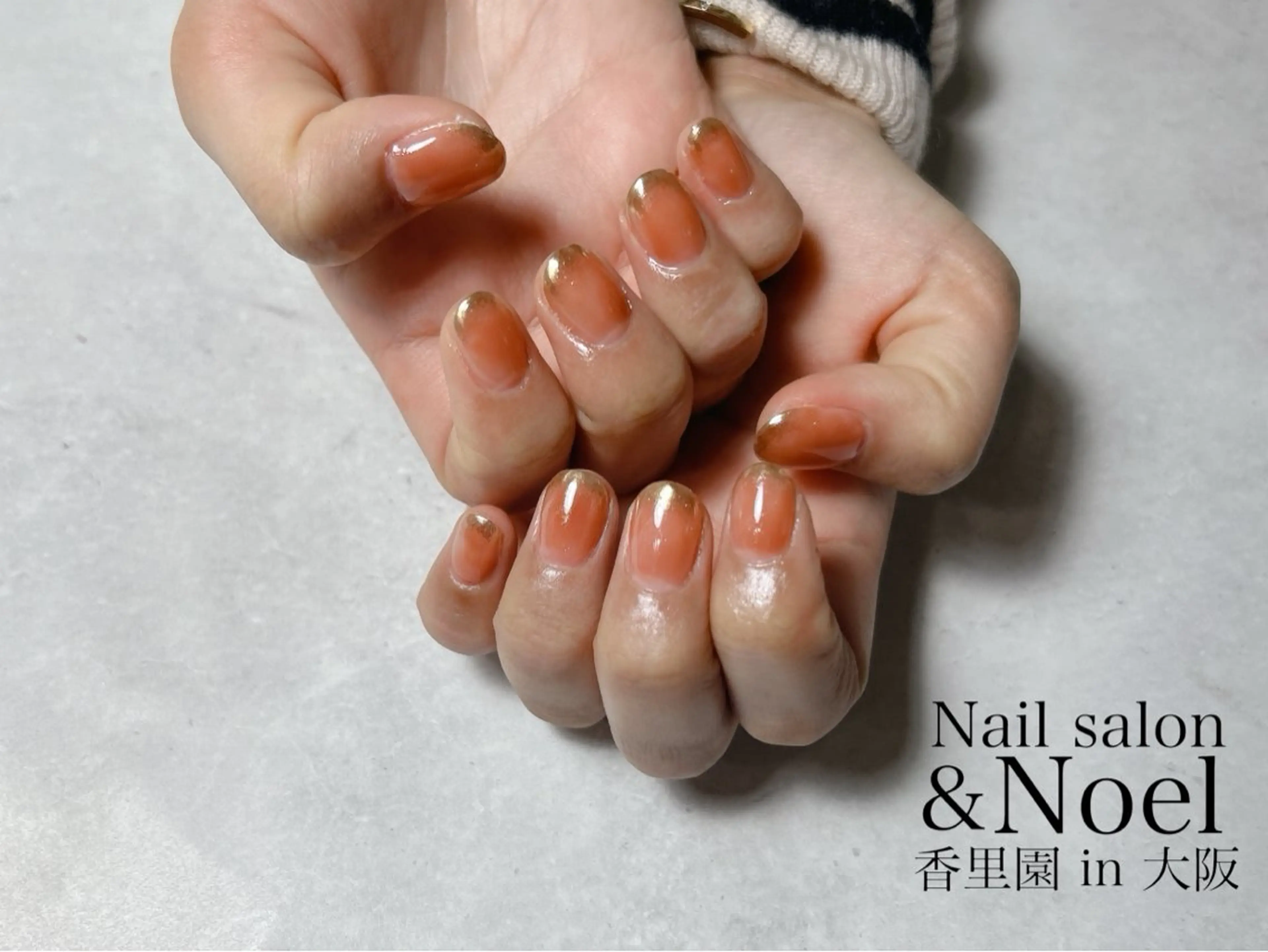 ネイル ハンドネイル Nailsalon  &Noel所属・もも 🍑のネイルデザイン