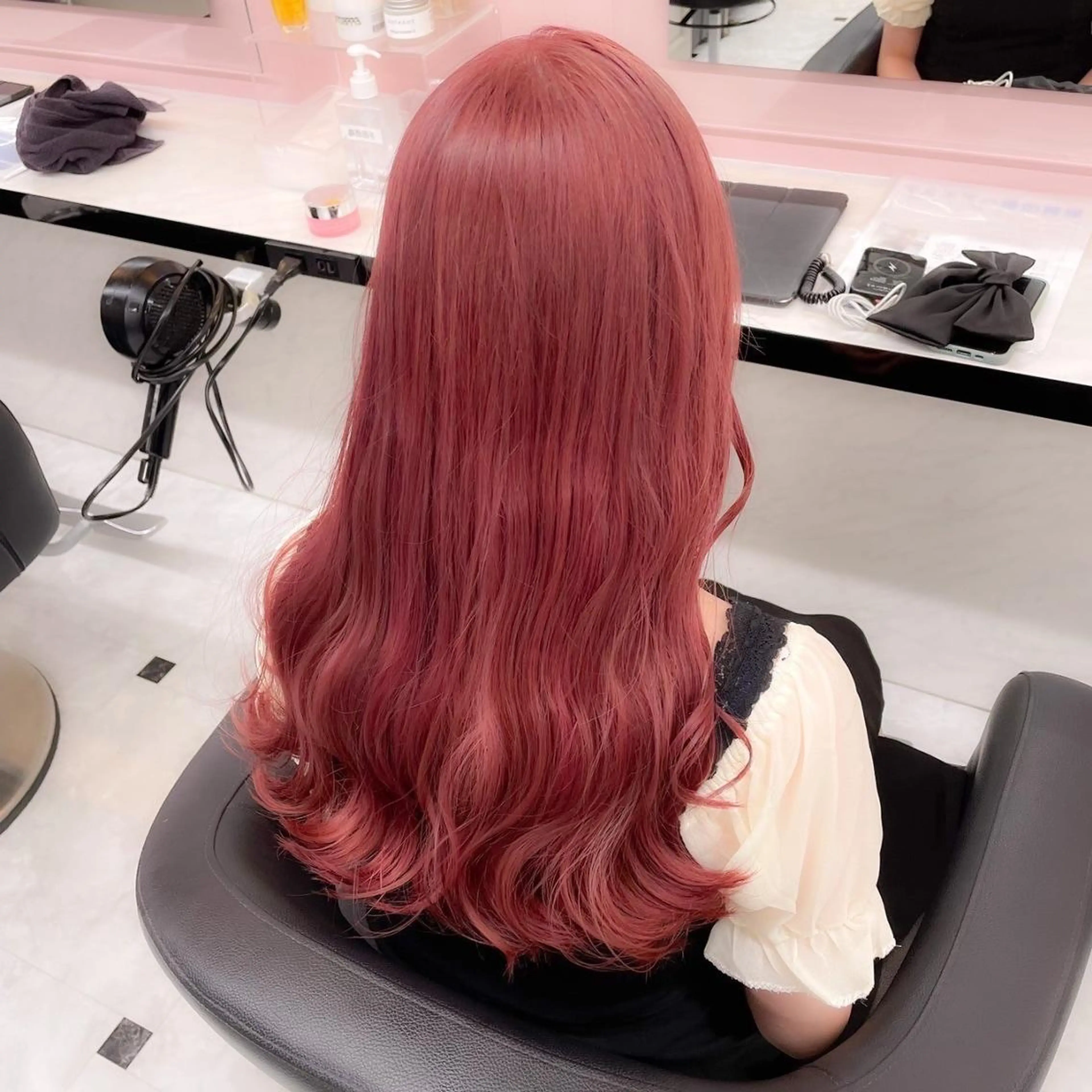 カラー 韓国風暖色カラー‎ 🩰🎀/yurinのヘアスタイル
