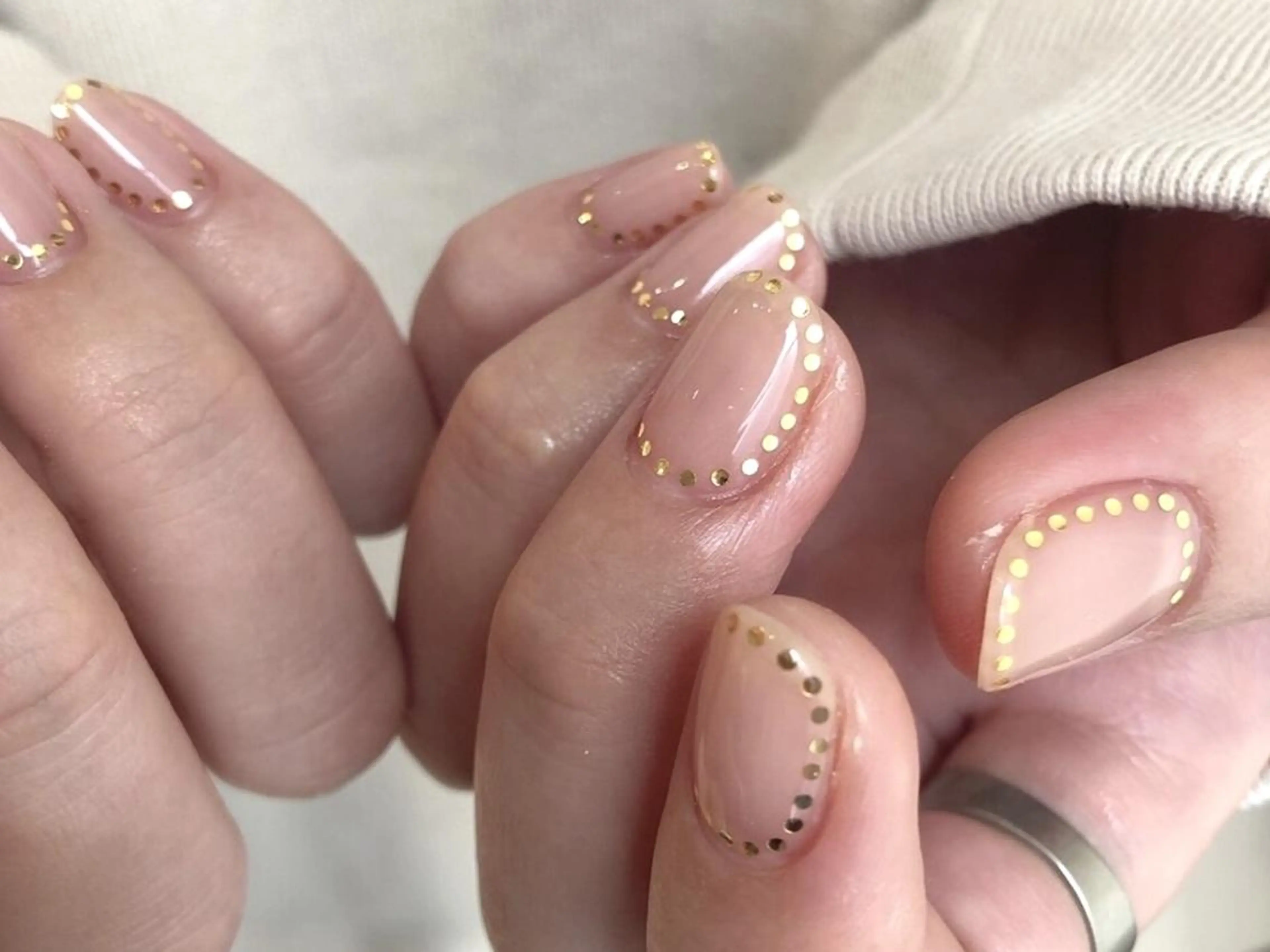 ネイル 🤎mini 🤍可愛らしいネイルのネイルデザイン