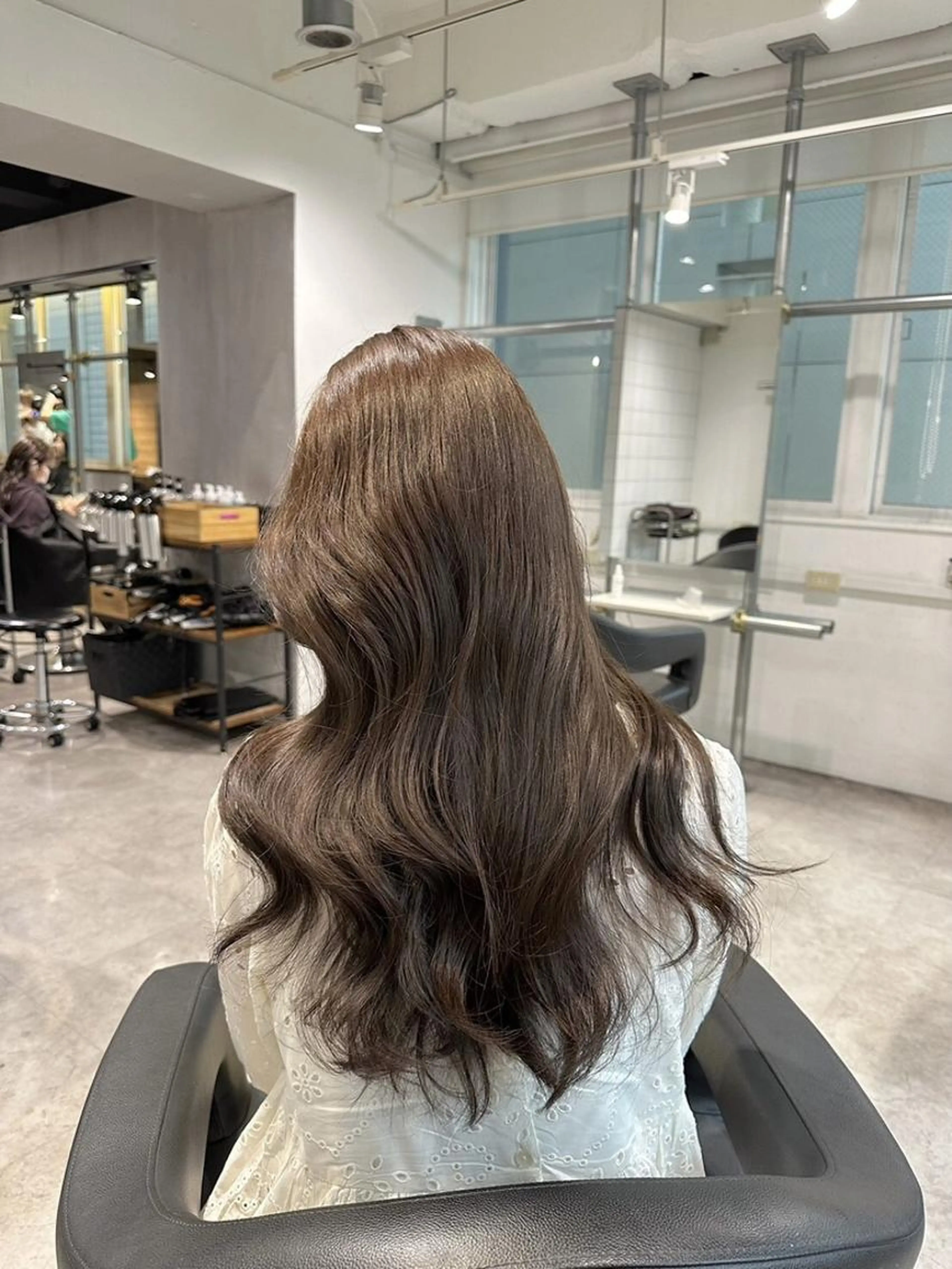 【カラーモデル様募集中🧸】韓国風🫧透明感ワンカラー＋オリジナルトリートメント♡の写真