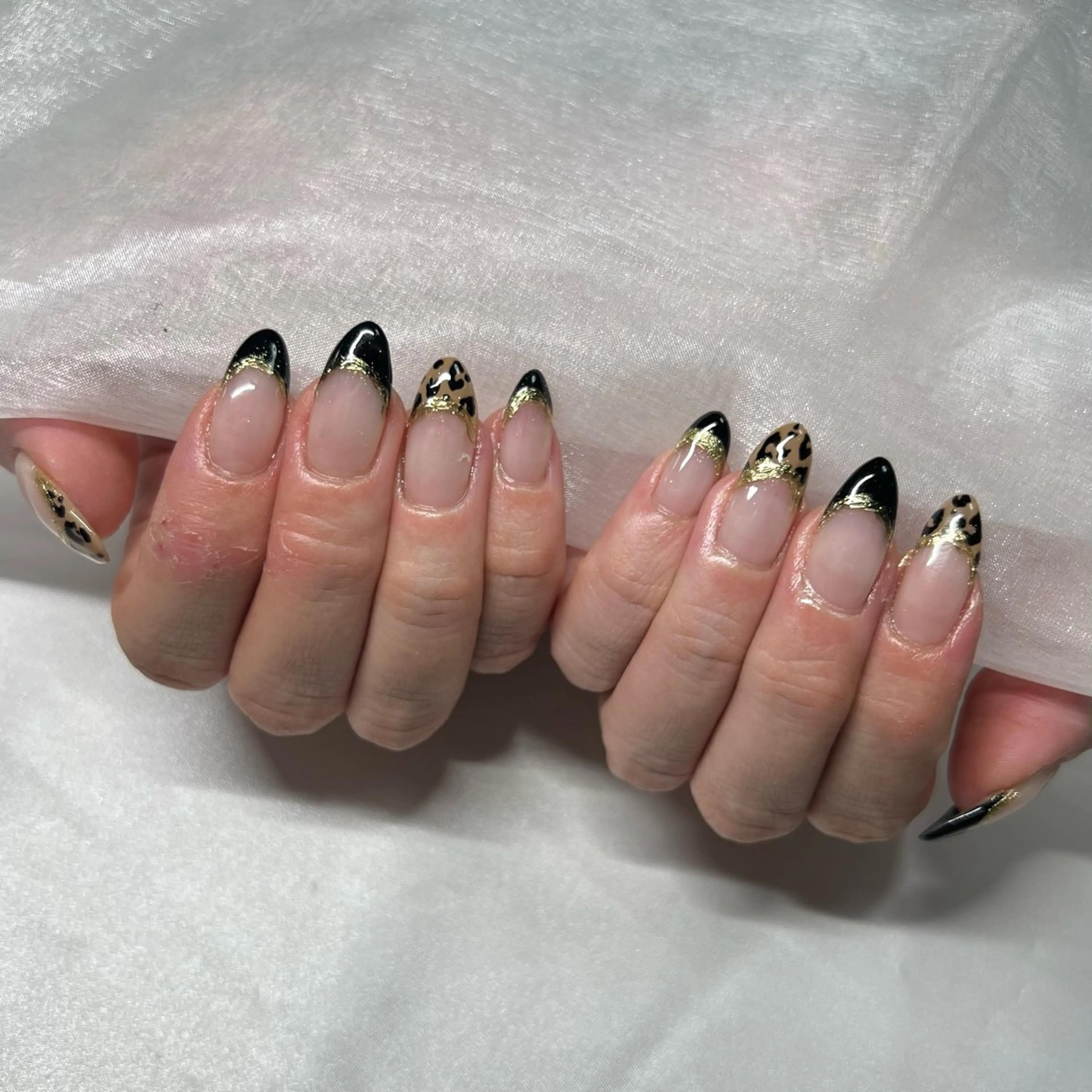ネイル ジェルネイル 韓国ネイル ラメ(グリッター) マグネットネイル ミラーネイル ハンドネイル -nail salon-Reward所属・nail salon Rewardのネイルデザイン