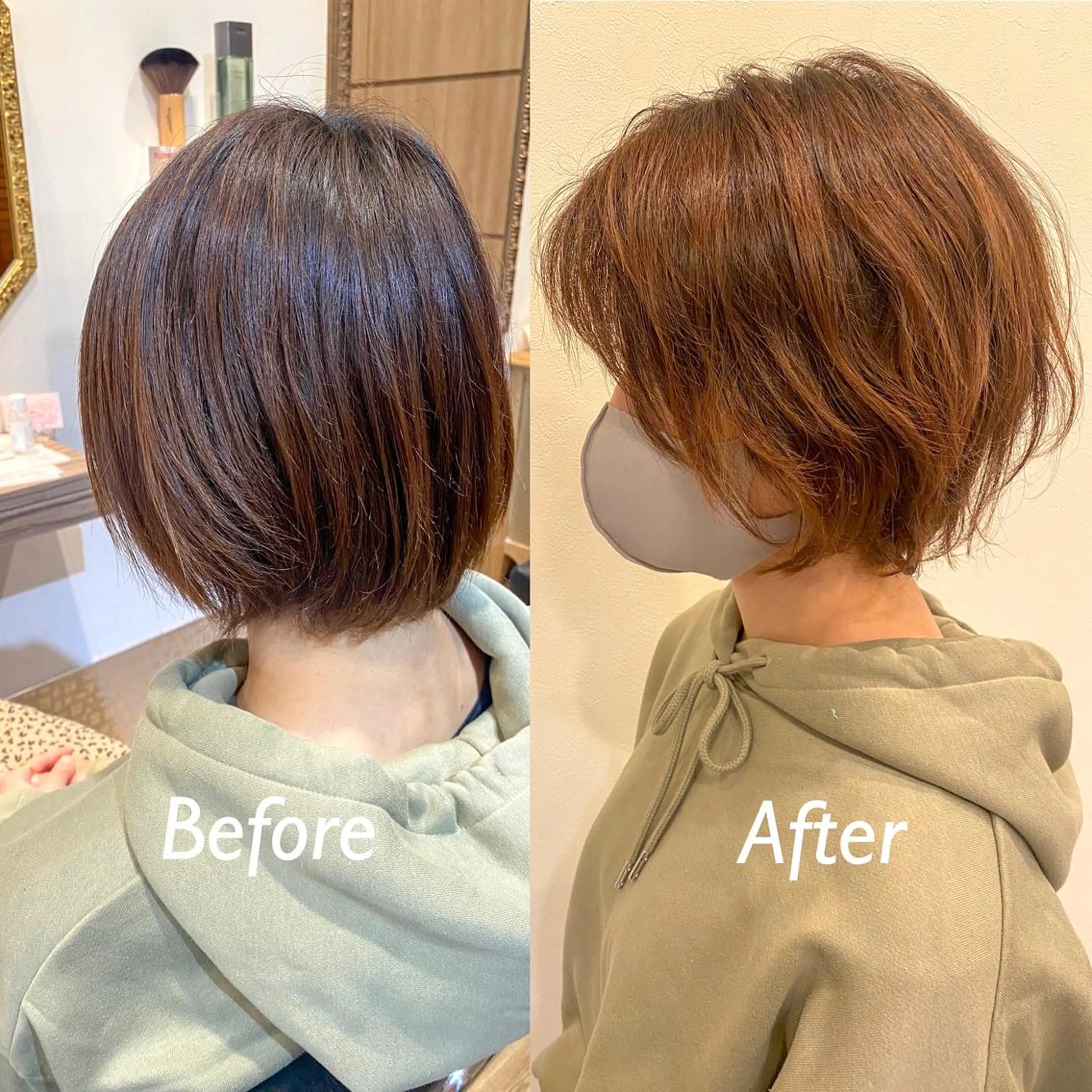 ショート パーマ カット ヘアカラー 美容室Natural Spot所属・鈴木 暁斗のヘアスタイル