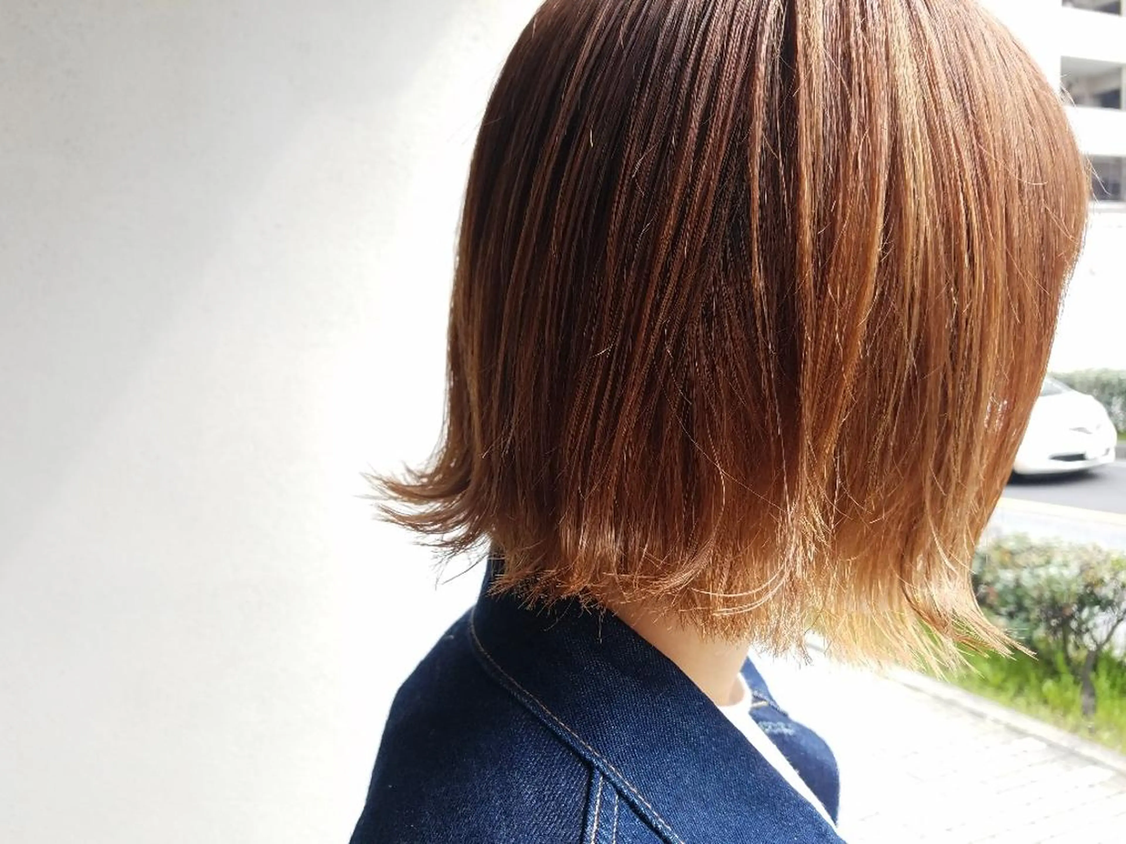 カラー ショート ベージュカラー 外ハネヘア SOURCE 高槻/ モデル募集中💎のヘアスタイル