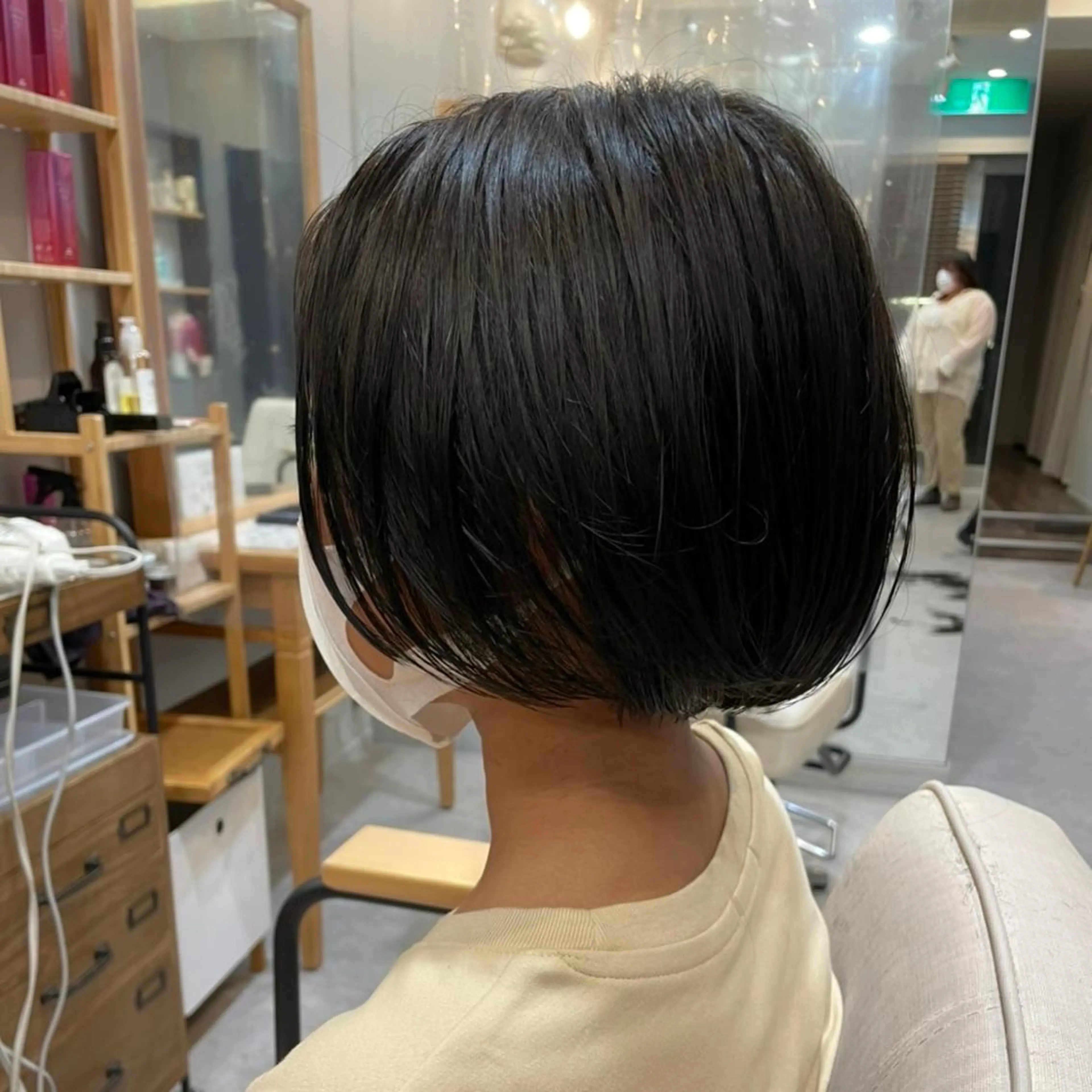 ショート ショートボブ ボブ ショートヘア 透明感カラー☆ 中村隆寛のヘアスタイル