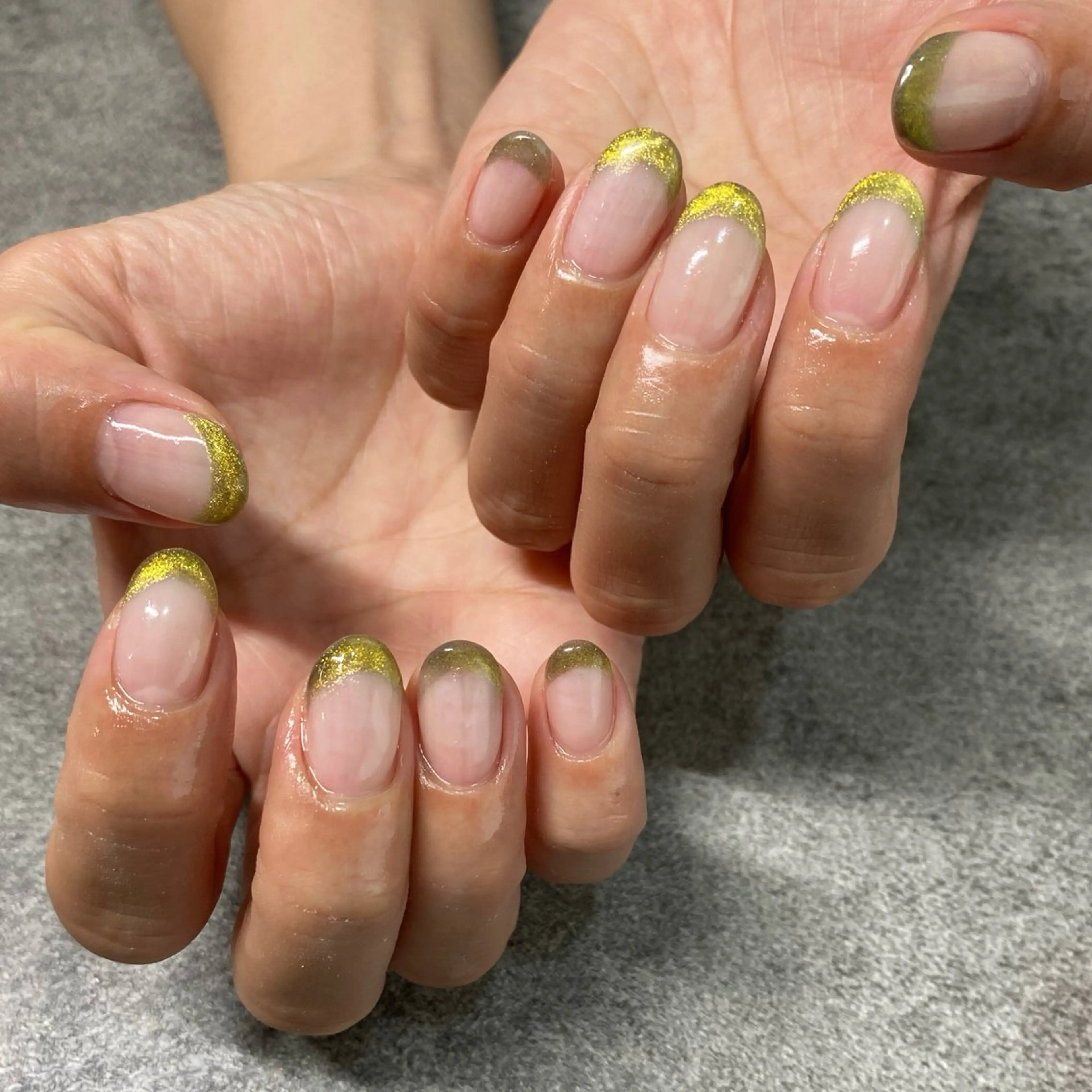 ネイル フレンチネイル ハンドネイル Olive nail salon所属・kawaguchi yukiのネイルデザイン