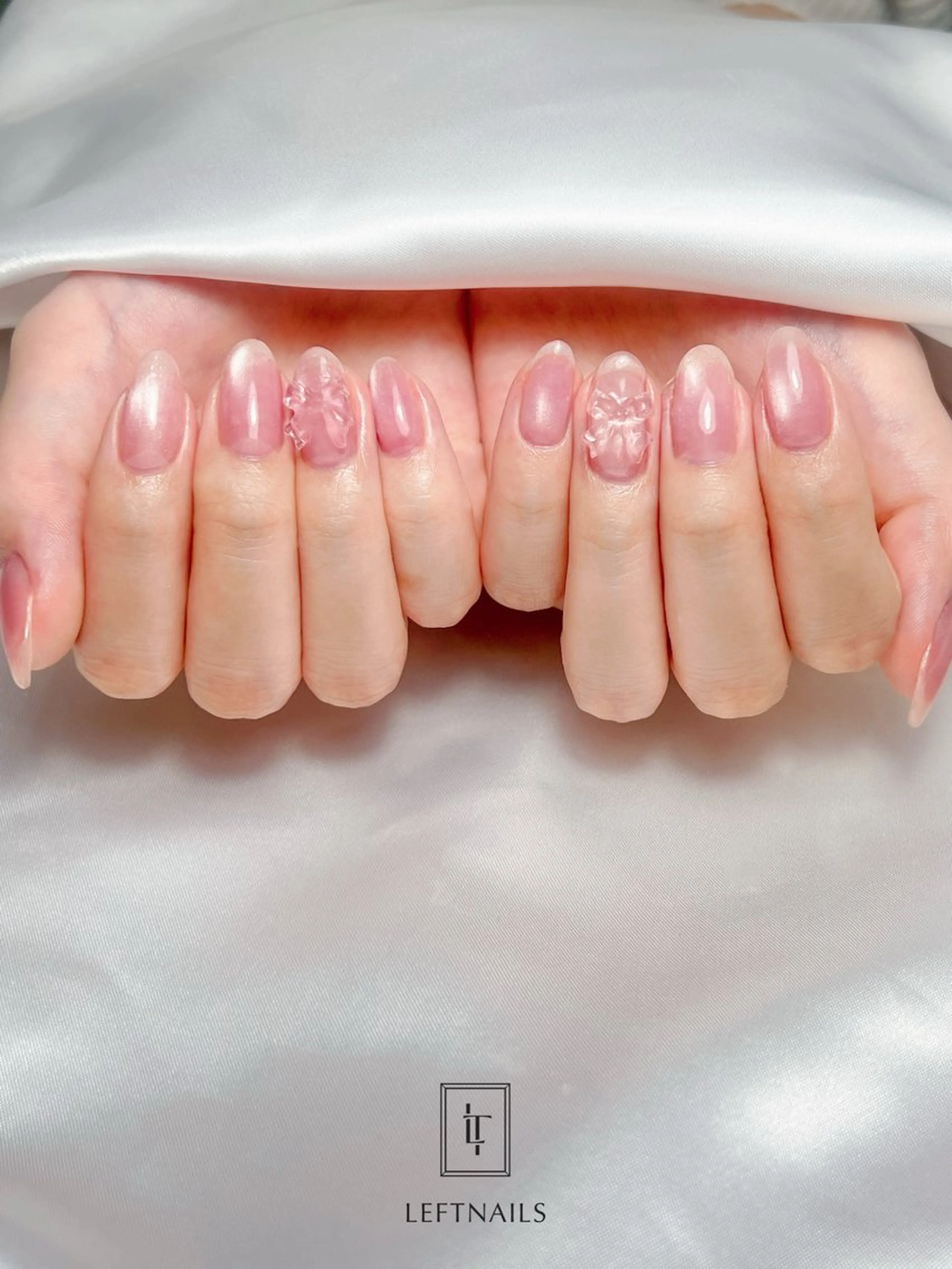 ネイル LEFTNAILS フィルインニュアンスのネイルデザイン