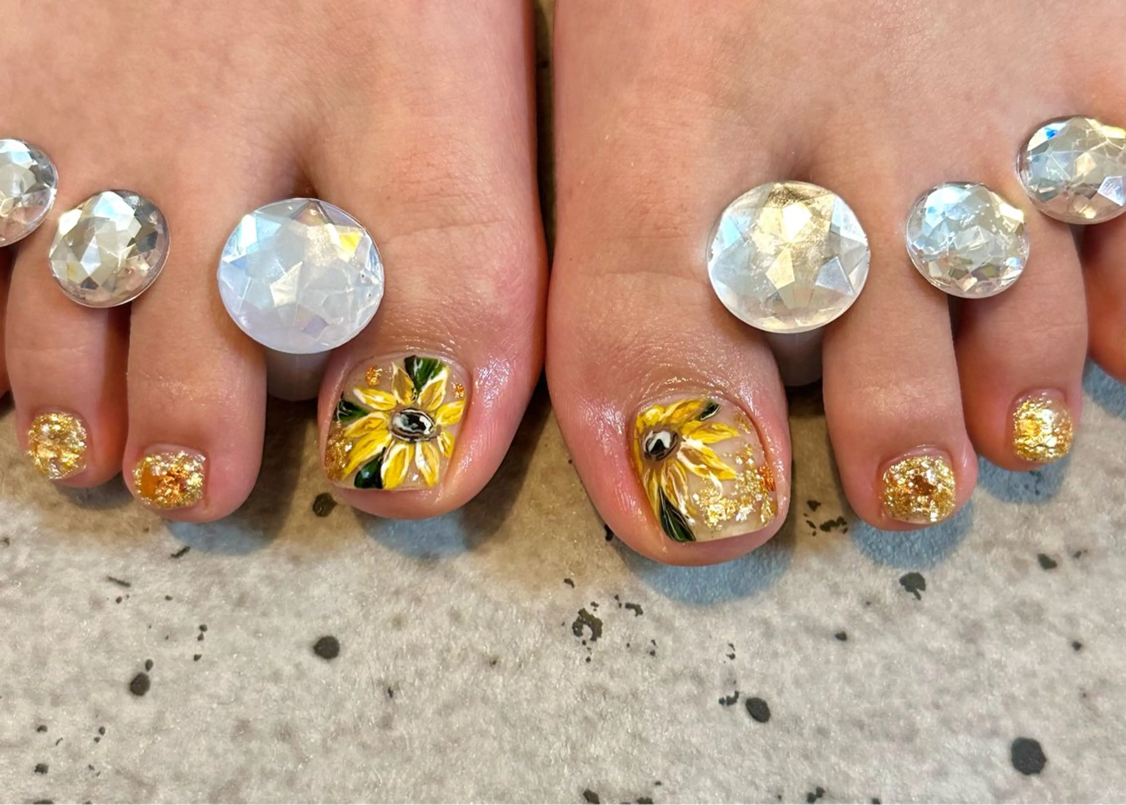 ネイル フットネイル GéRanium Harukaのネイルデザイン