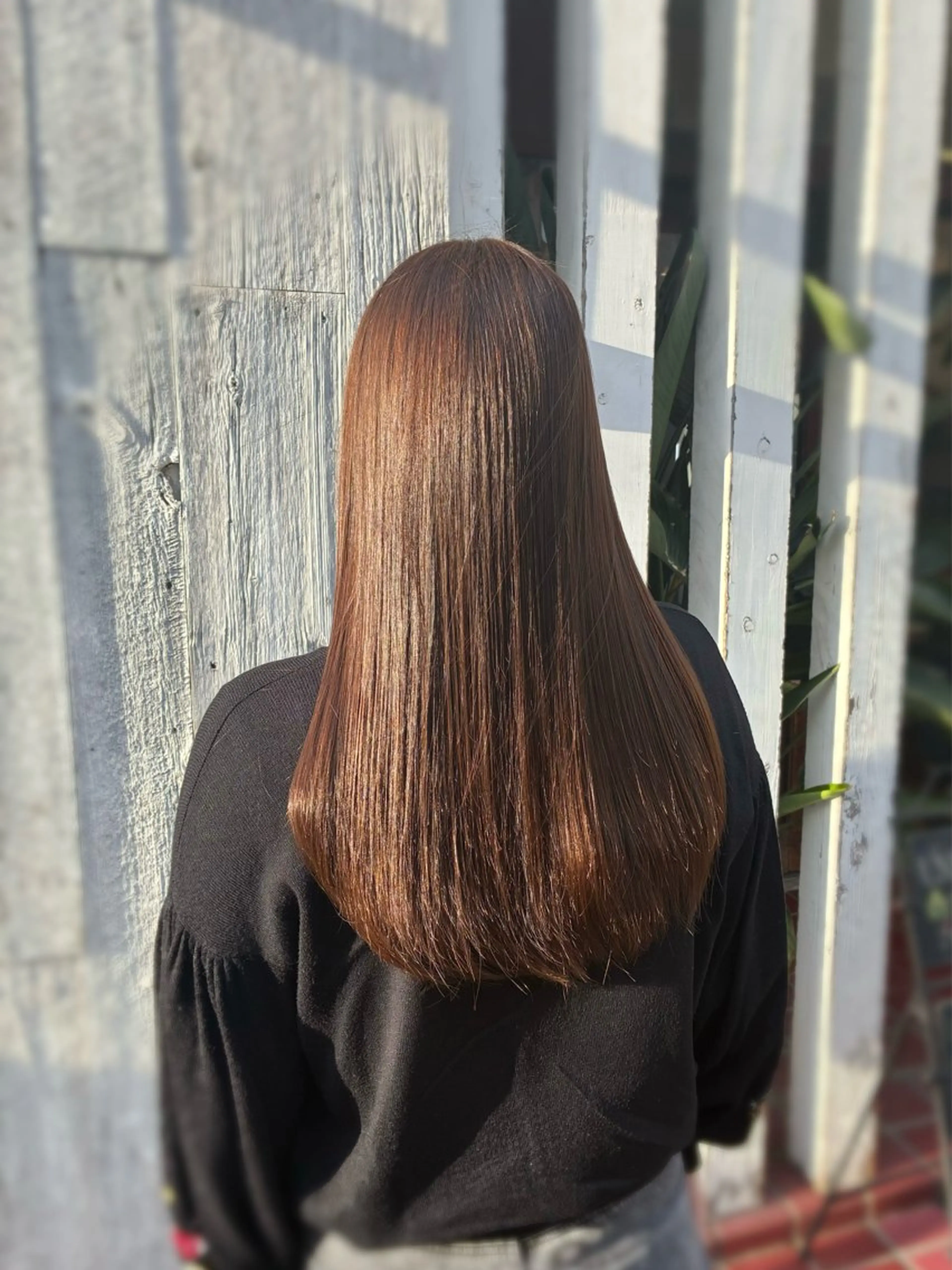 ロング カラー ベージュカラー ヘアカラー トリートメント 梅原 姫🍬🐰のヘアスタイル