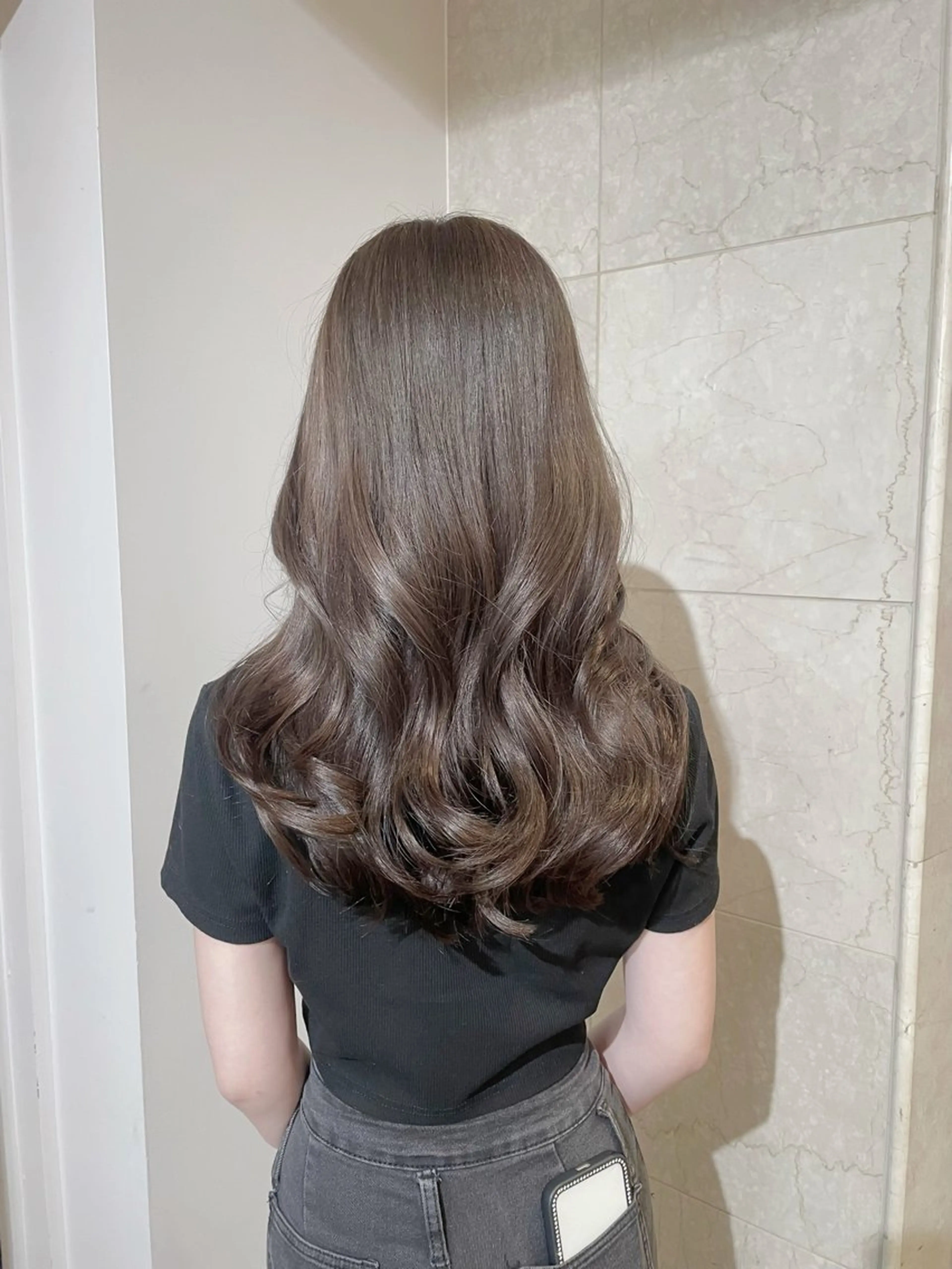 ロング カラー 心斎橋/ダブルカラー rin🎀のヘアスタイル