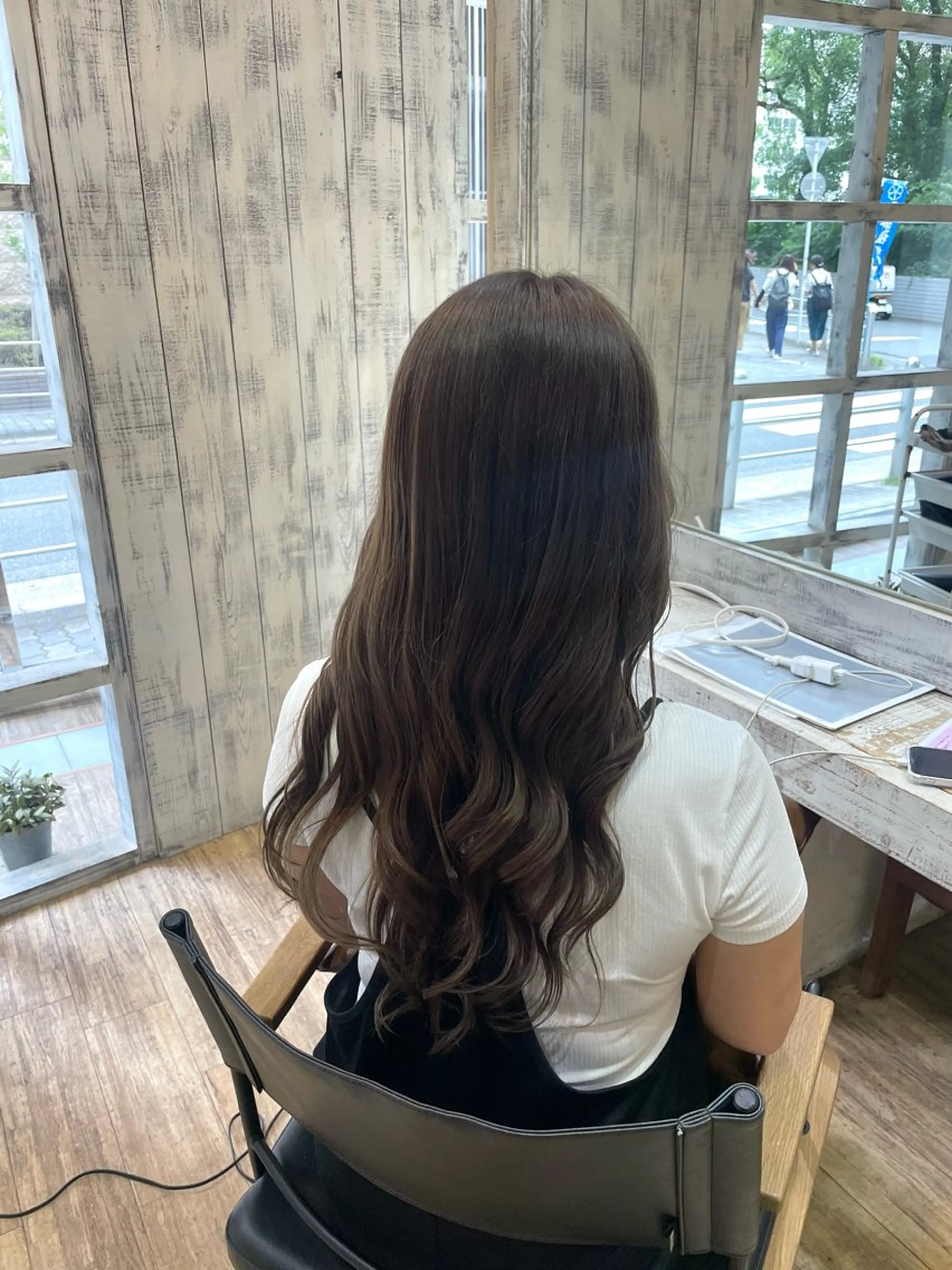 カラー Defi所属・戸島 里帆 カラーモデル🌼.*のヘアスタイル
