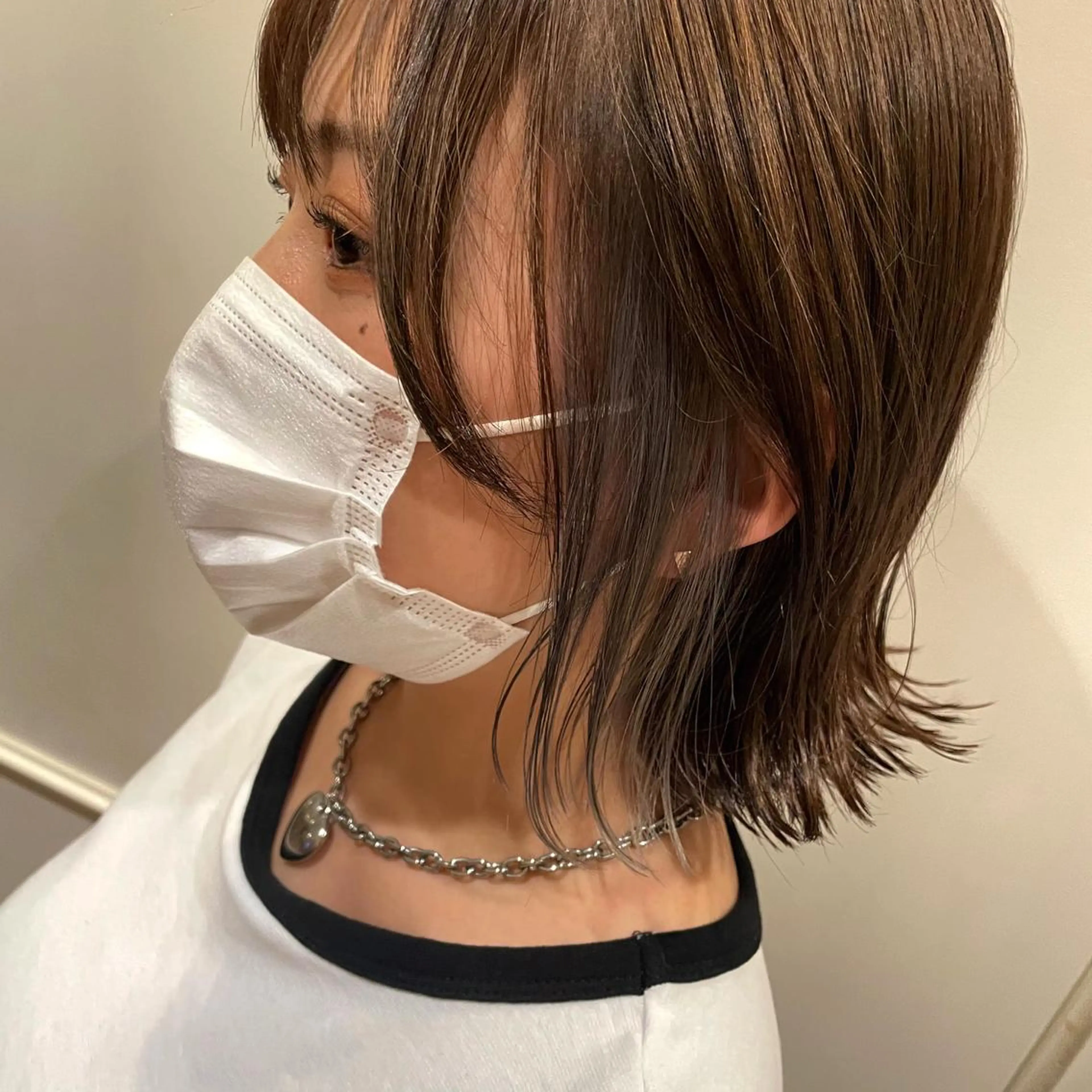 ショート カラー カット 【ボブ.髪質改善. カラー】midoのヘアスタイル