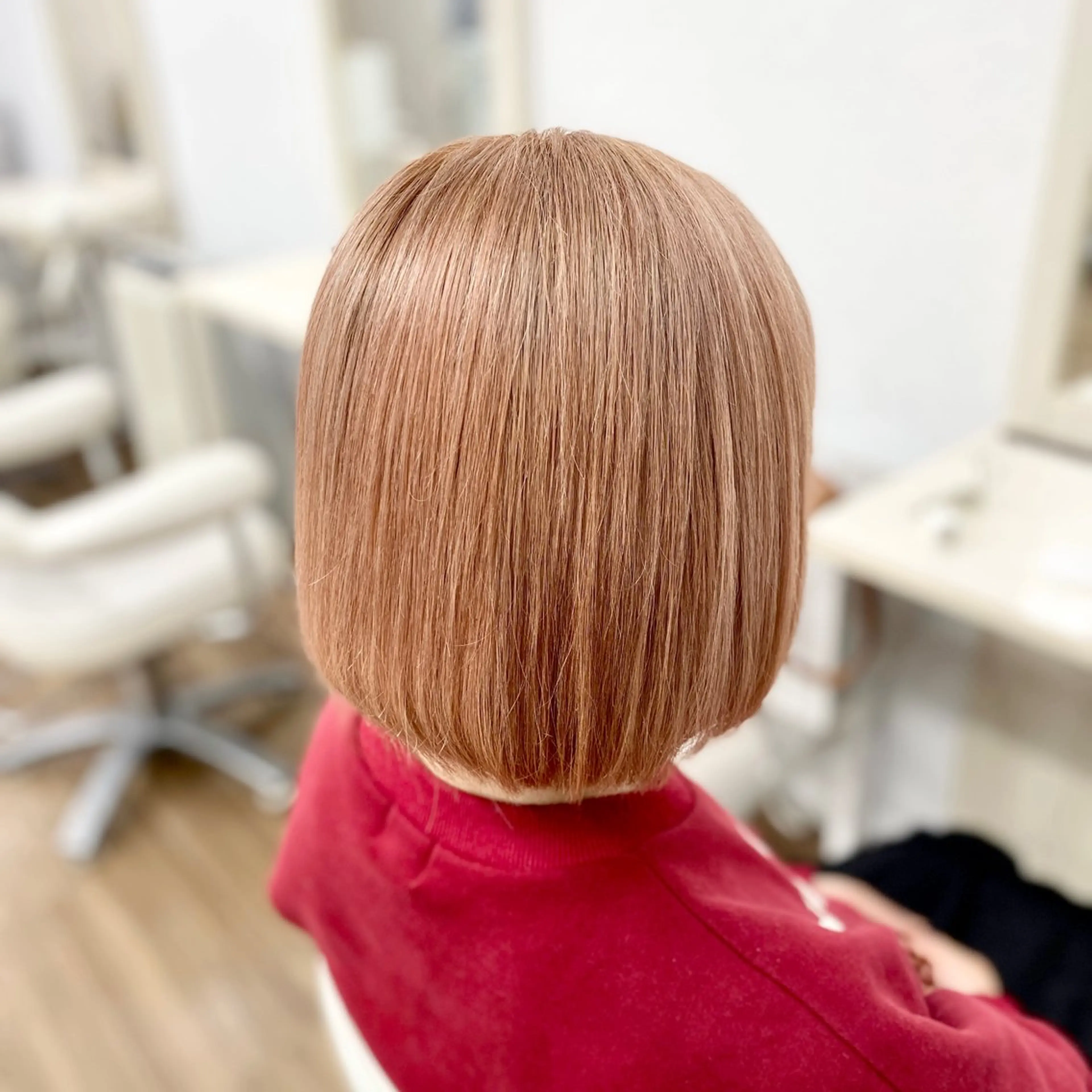 ショート カラー ボブ GLOSS♡ ヤマガミコウジのヘアスタイル
