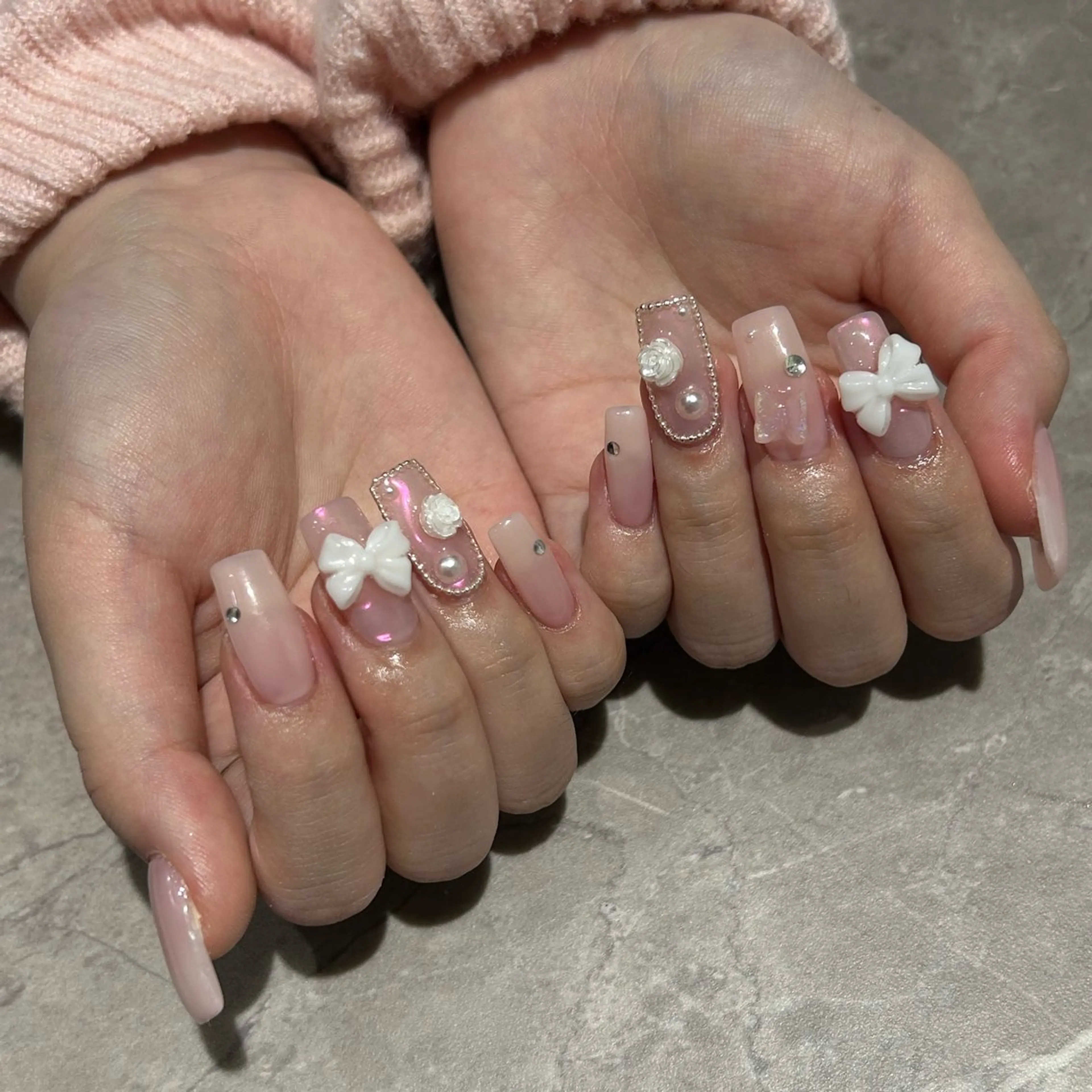 ネイル オーロラネイル Lulea nail所属・Lulea nailのネイルデザイン