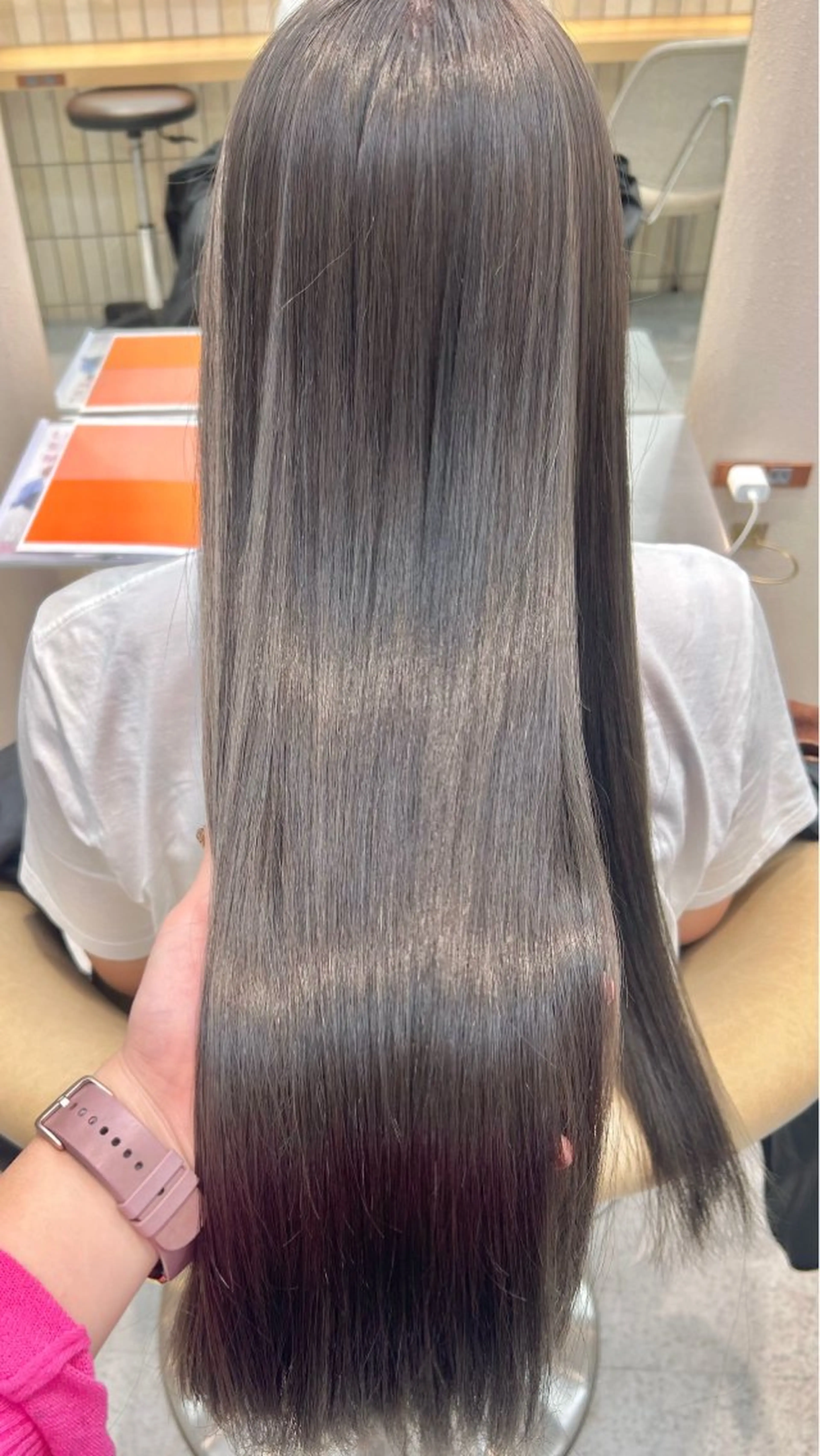 カラー 暖色カラ-ෆ˚顔周り 🎀ོ白岩亜実🎀ོのヘアスタイル