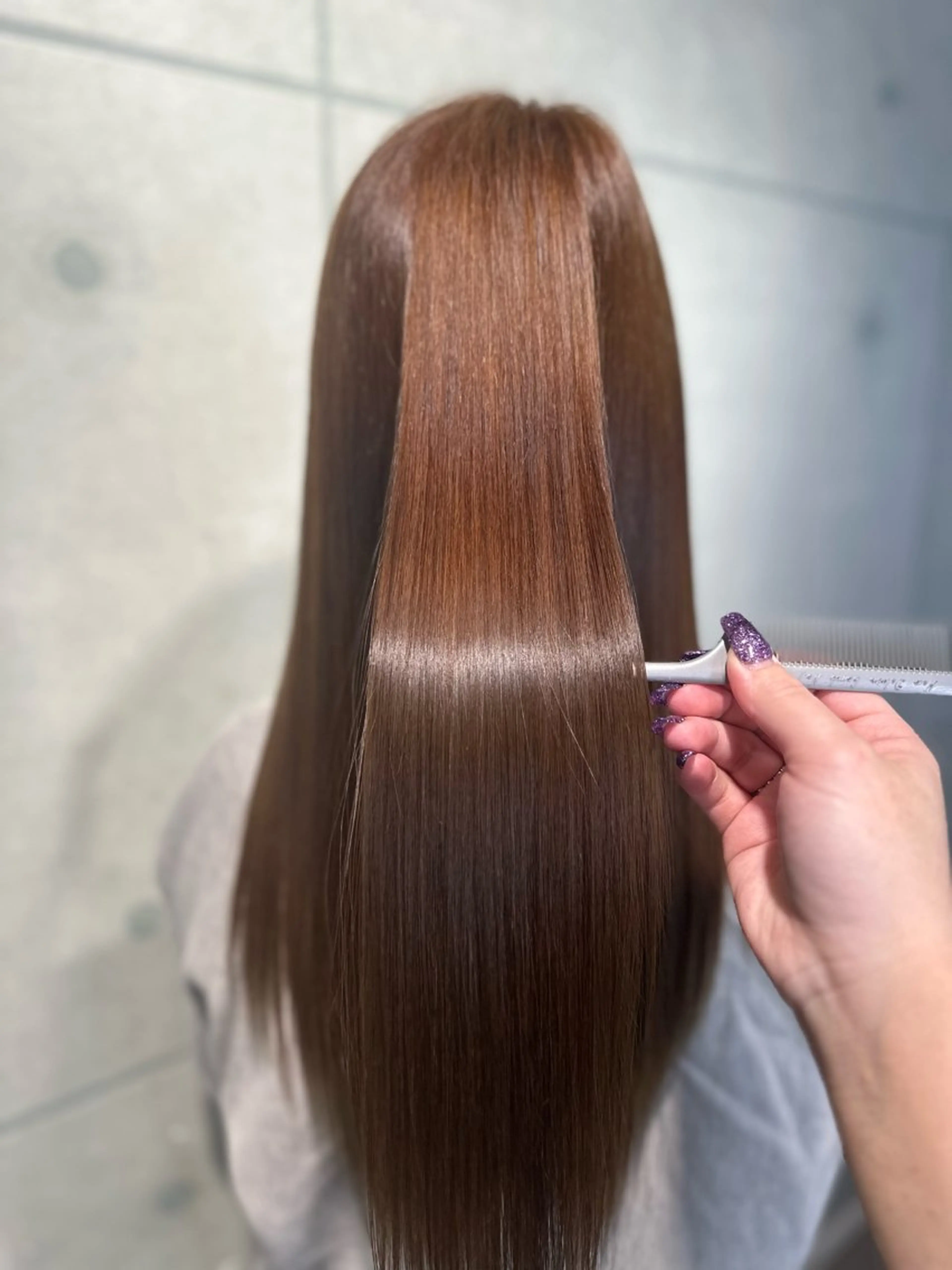 ロング カラー 髪質改善 OZ designmarket所属・西船橋/唐澤 若菜𓂃 𓈒𓏸のヘアスタイル