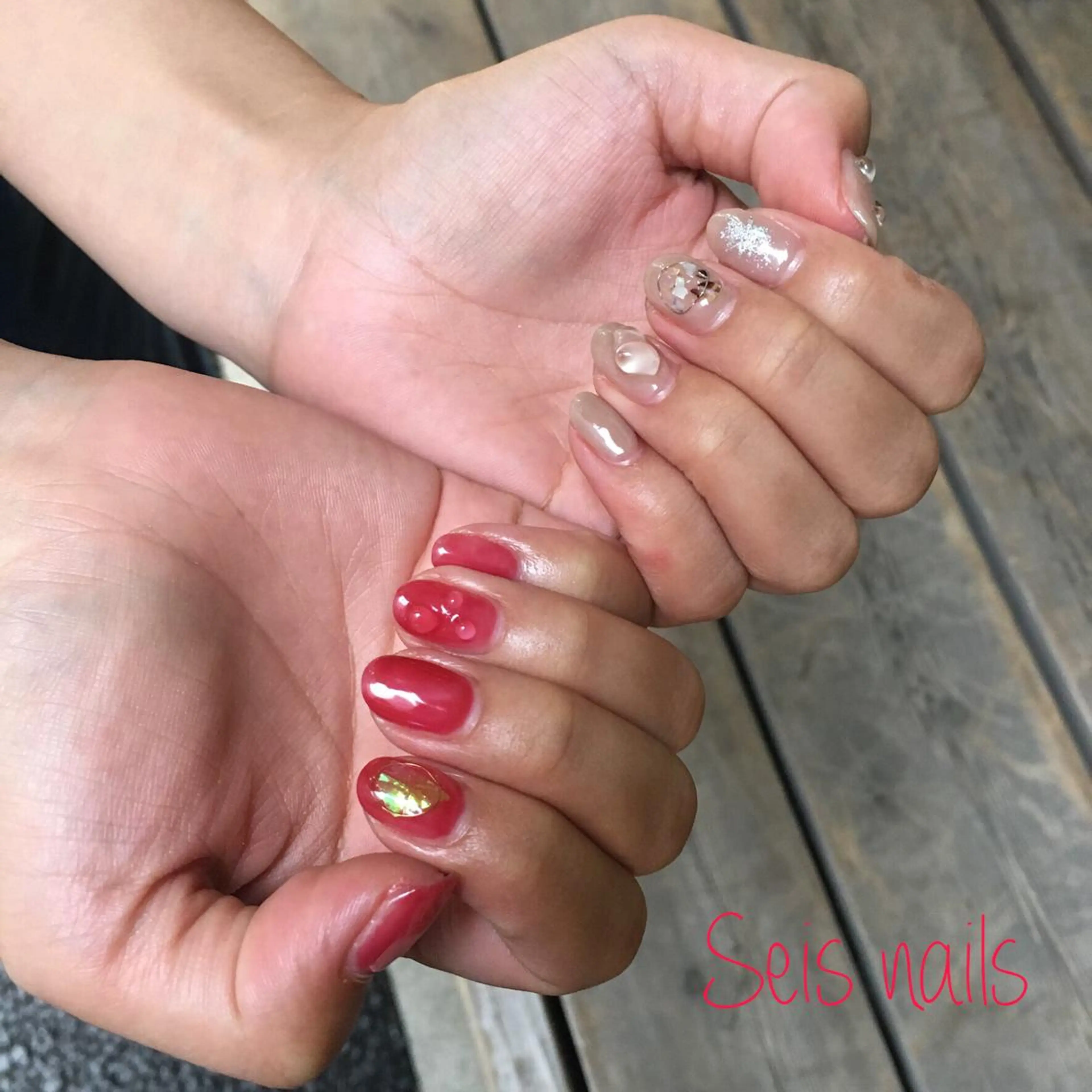 ネイル ハンドネイル Seis Shihoのネイルデザイン