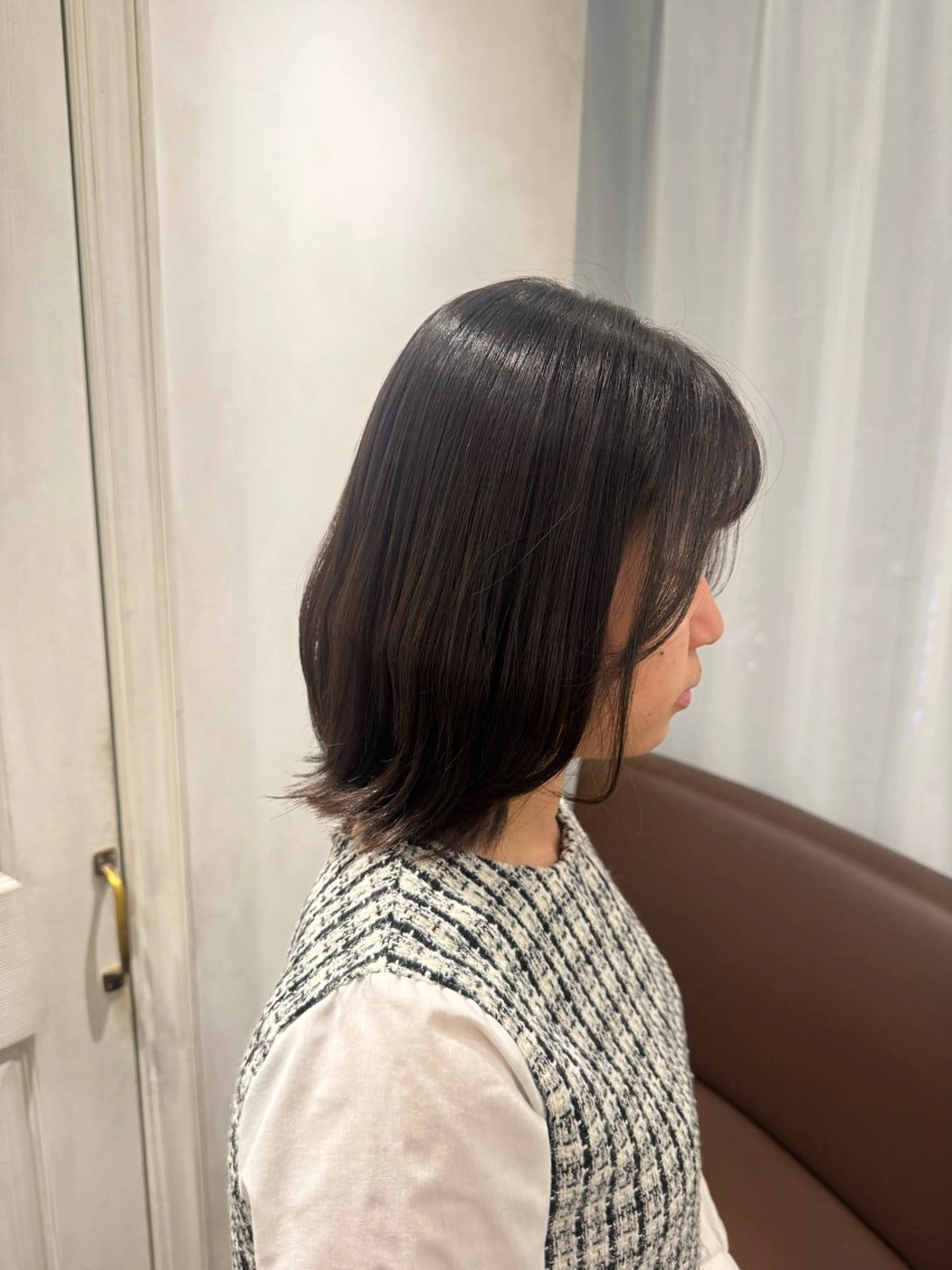 ミディアム カット 新宿三丁目💜 空陽💙のヘアスタイル