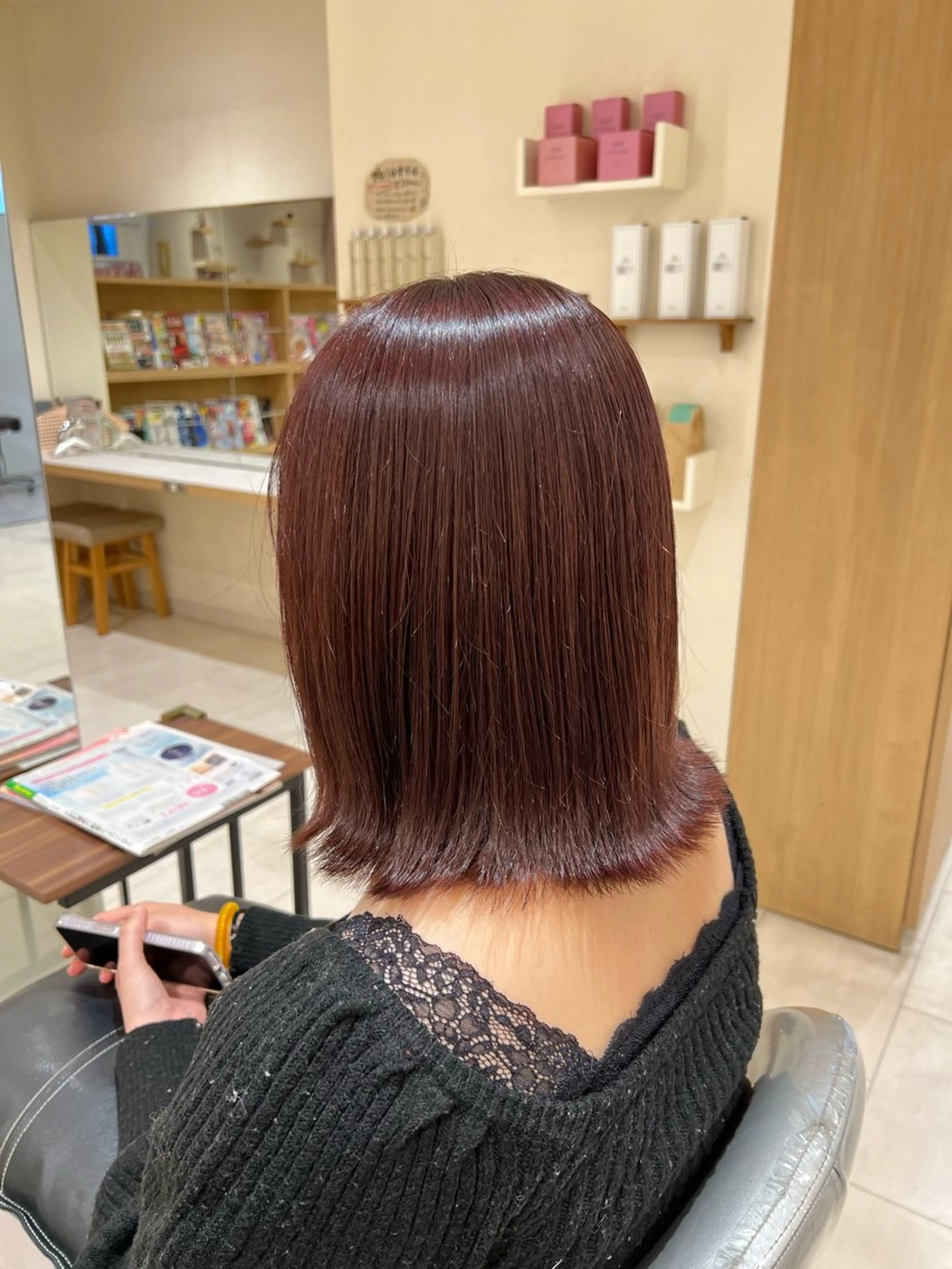 カラー 久永 菫のヘアスタイル