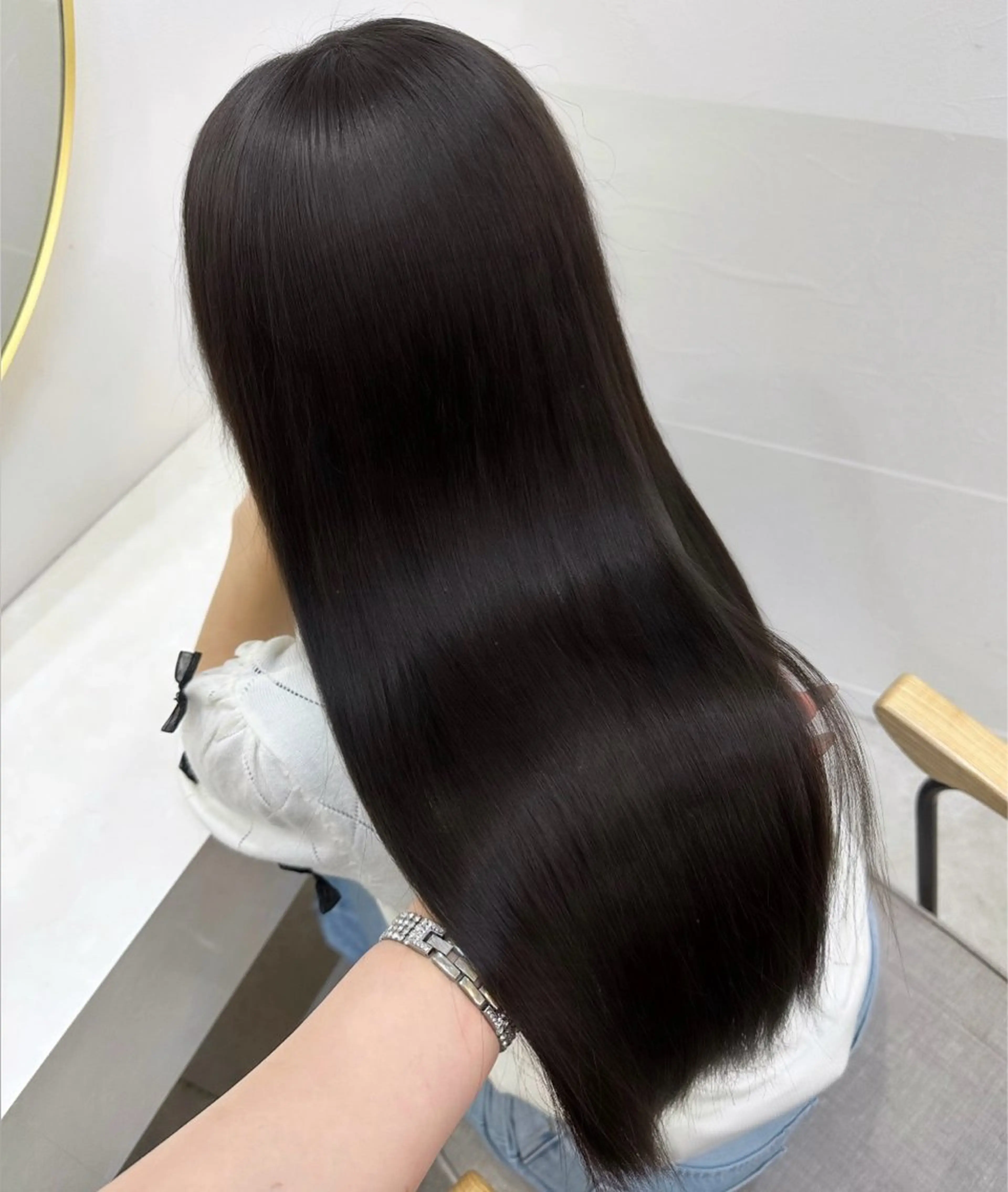 ロング カラー 鈴木 凜音のヘアスタイル