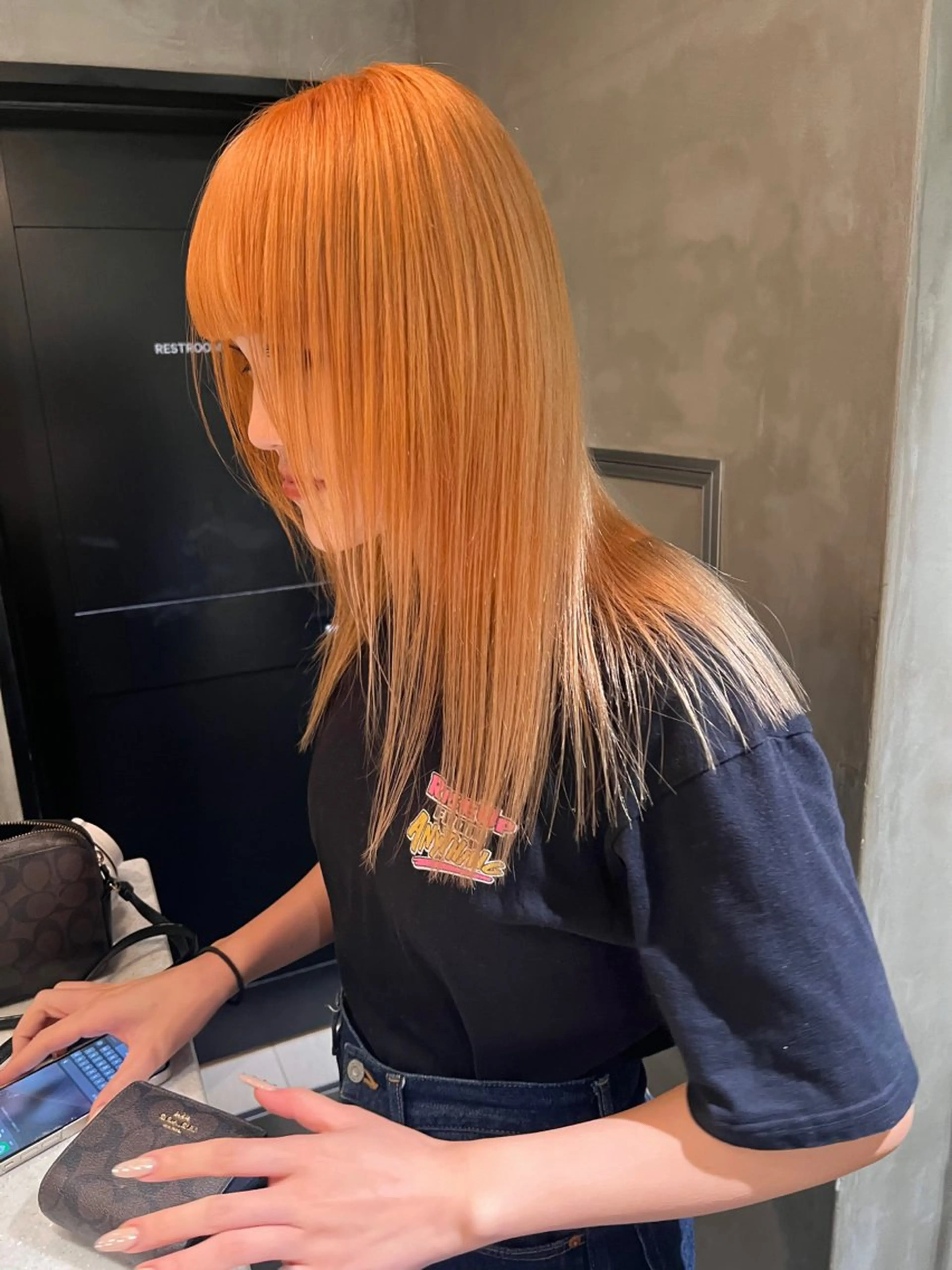 ロング カラー ヘアカラー トリートメント アンニュイヘア🪽 ayumiのヘアスタイル