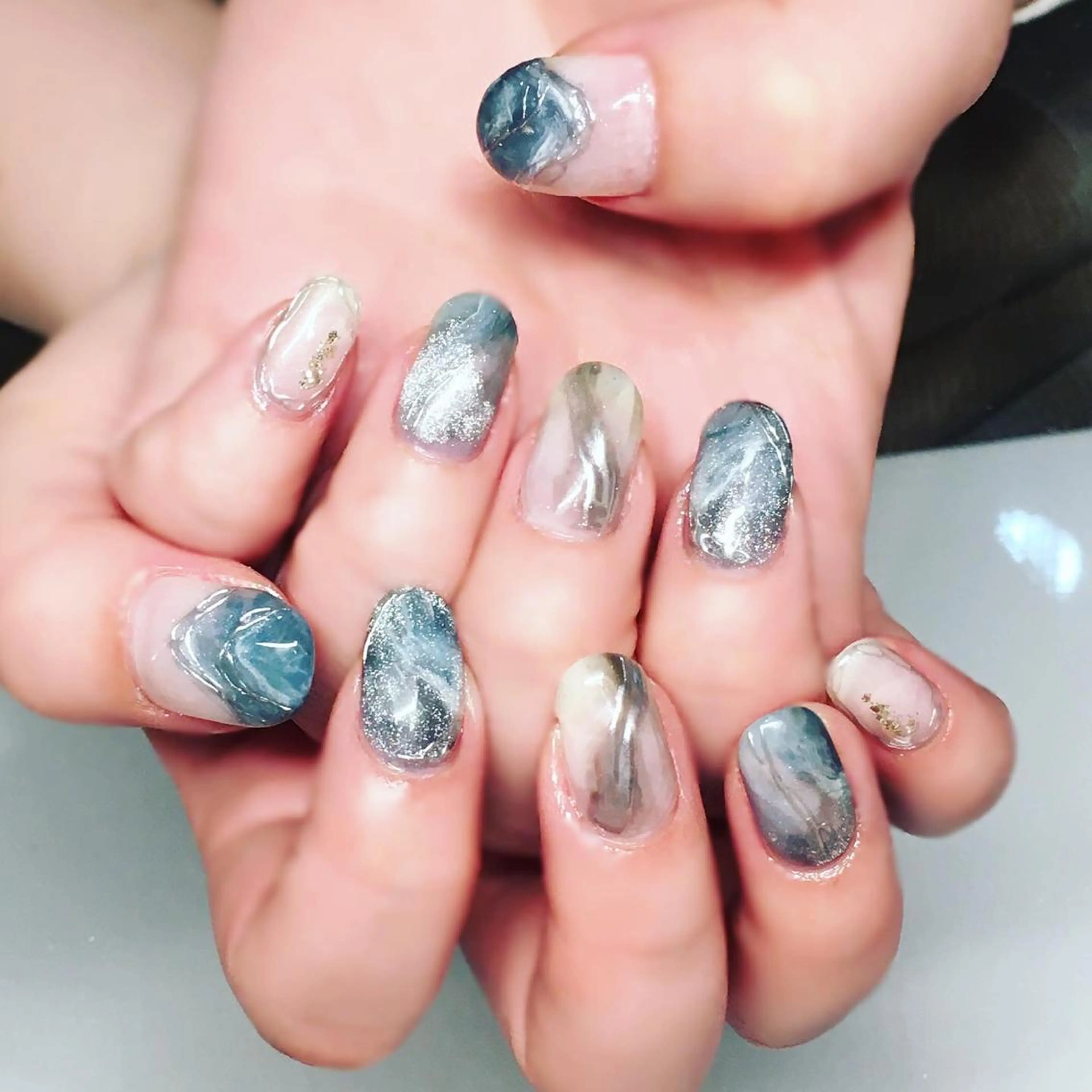 ネイル ジェルネイル ニュアンスネイル 春ネイル Nyanco Nailのネイルデザイン