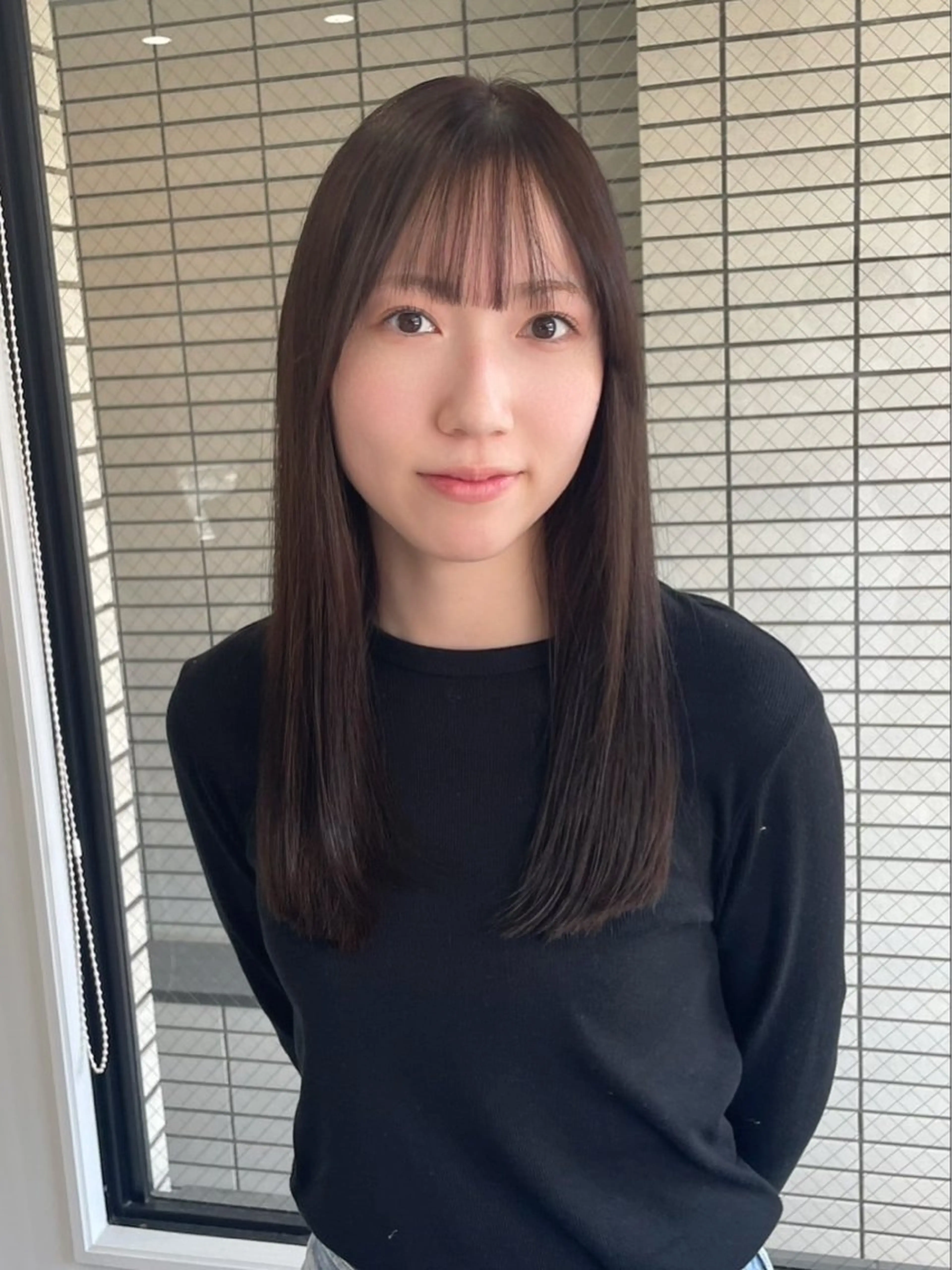 セミロング カット ヘアカラー トリートメント 山浦司颯‪/ カラー/レイヤーのヘアスタイル