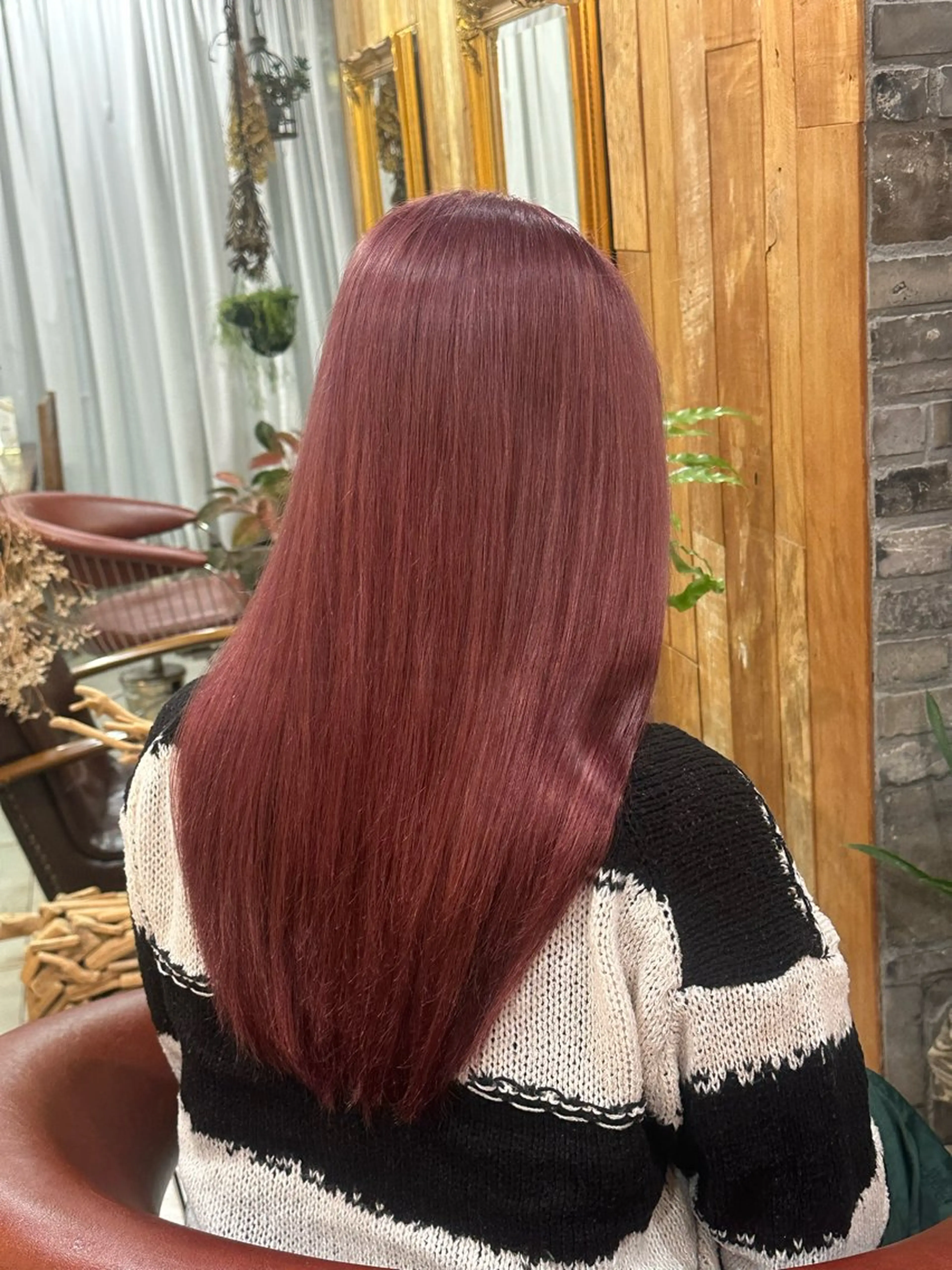 ロング カラー ブリーチ ピンクカラー バイオレットカラー ヘアカラー トリートメント rebloom所属・山之内匠/艶カラー/ ハイトーン/ブリーチのヘアスタイル