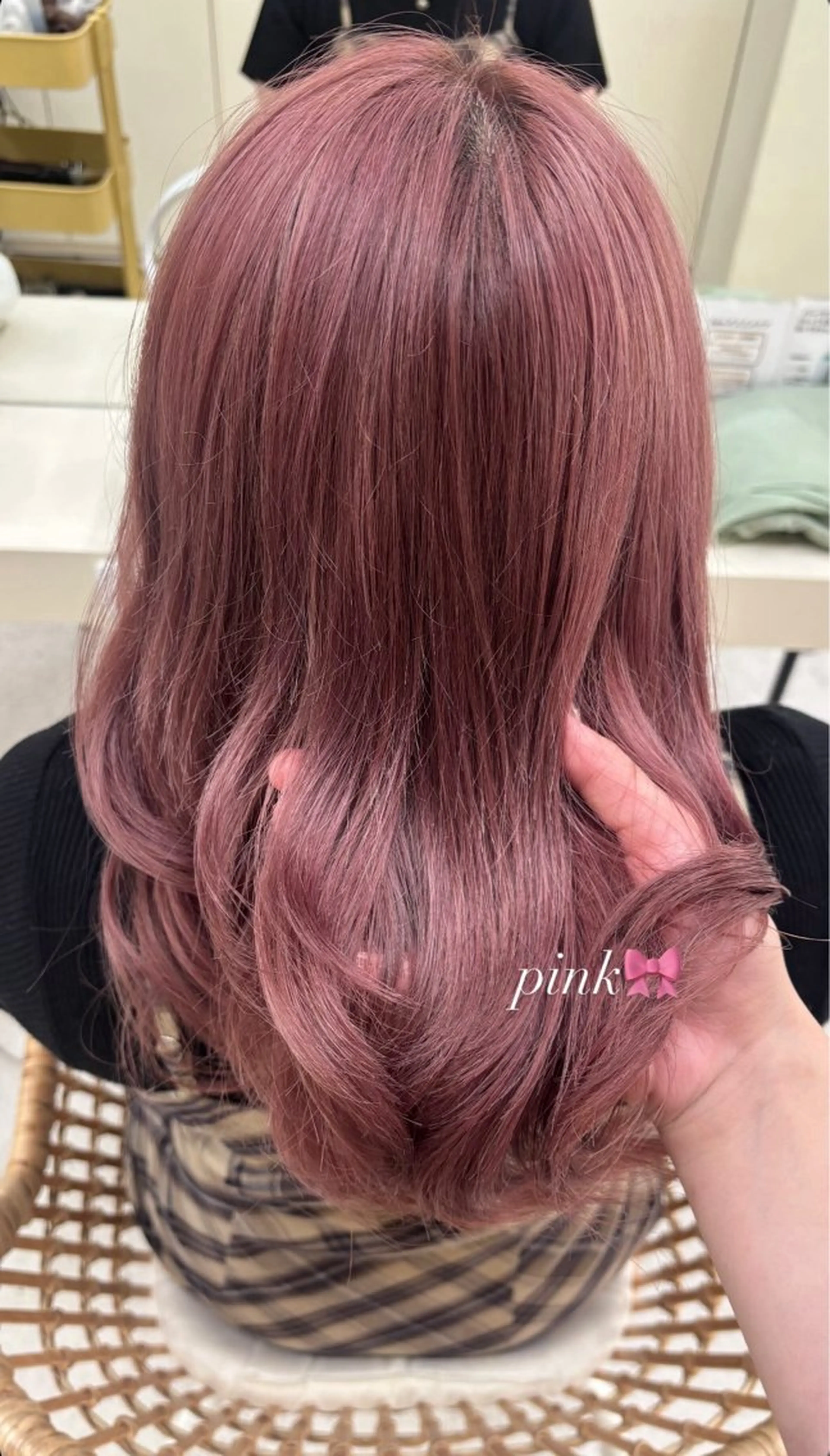 ミディアム ヘアカラー fore所属・赤熊 咲良 🦔ྀིのヘアスタイル