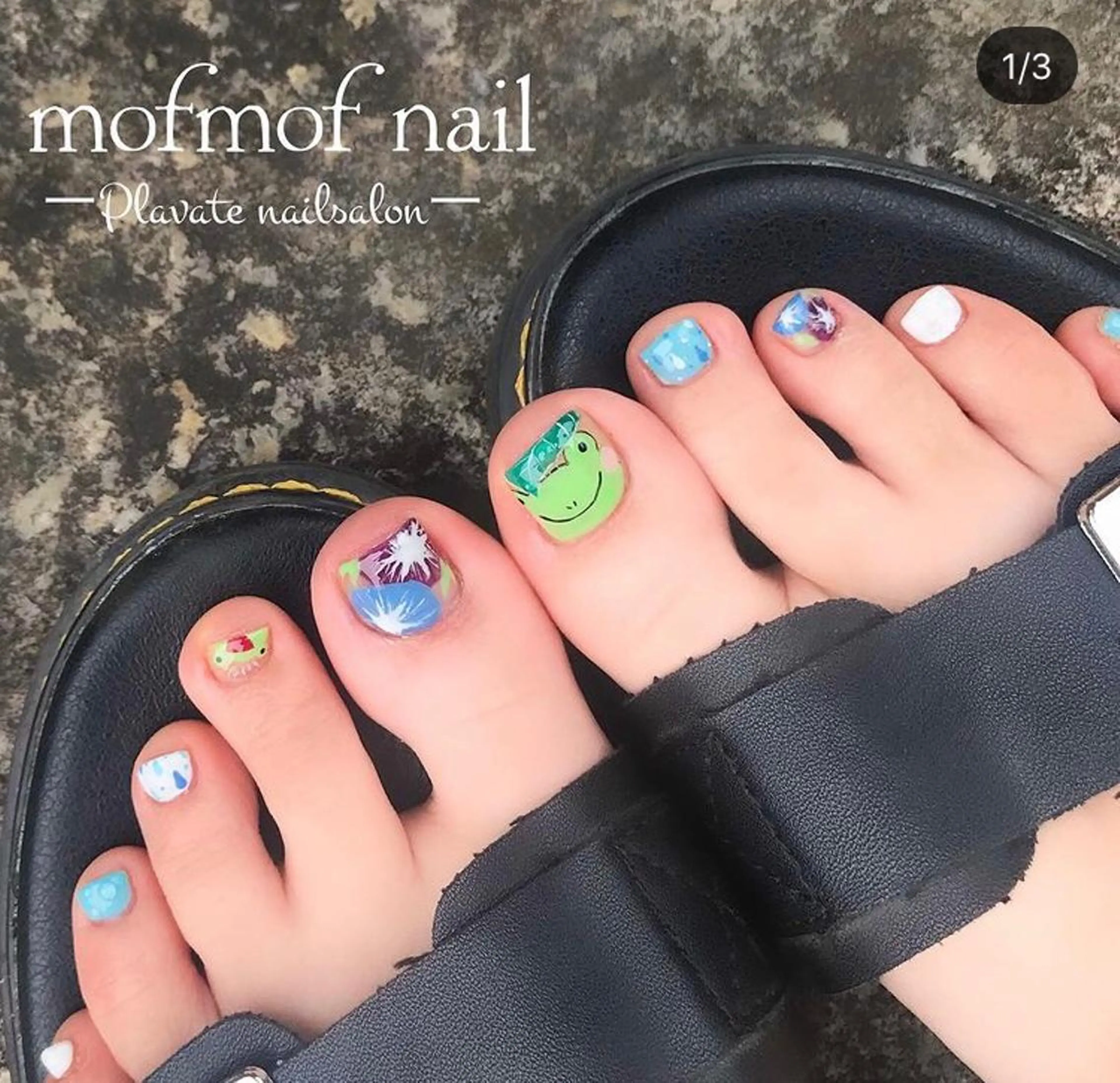 ネイル アートネイル mofmofnail 🌿shimizuのネイルデザイン