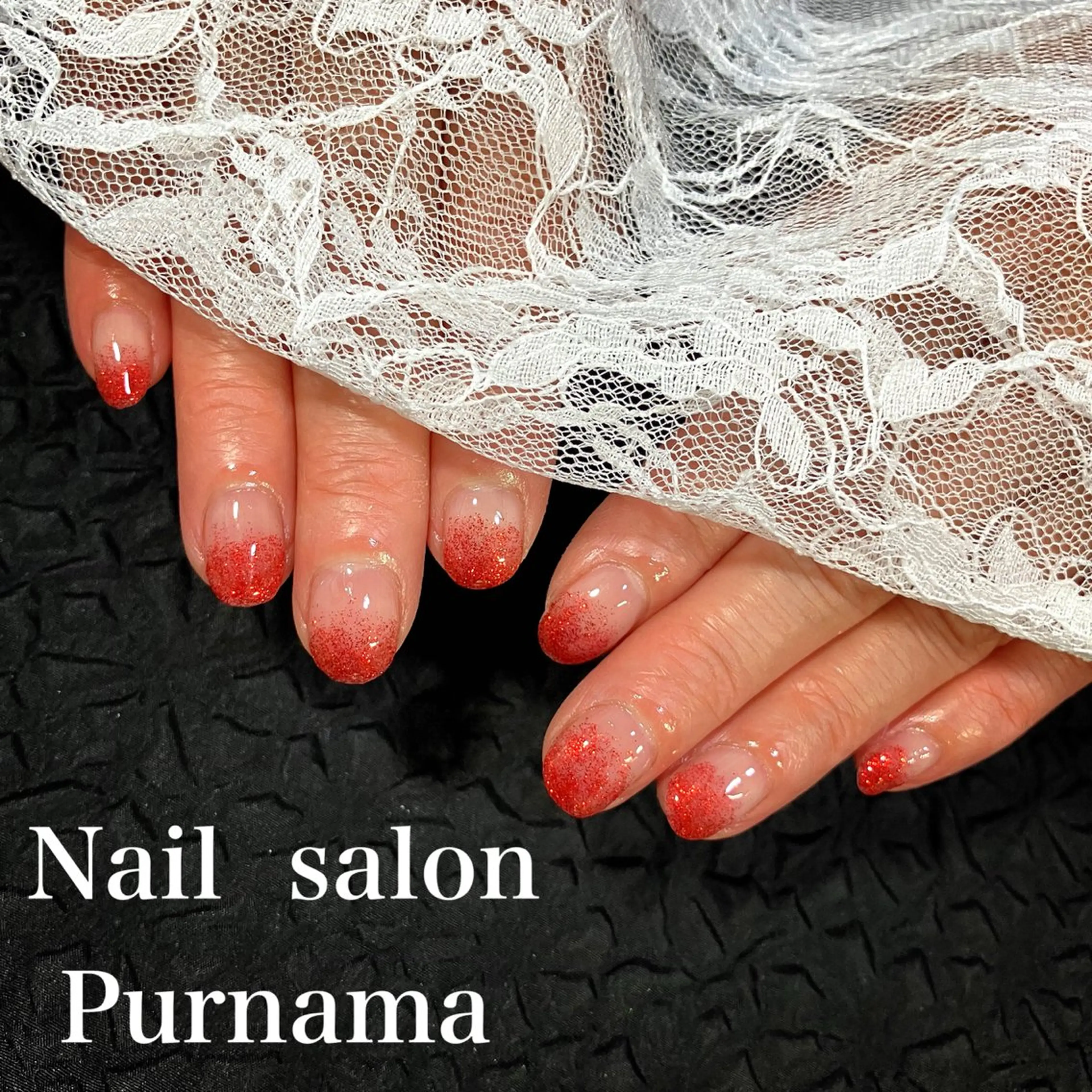 ネイル ハンドネイル Purnama(ﾌﾟﾙﾅﾓ)所属・Purnama あきのネイルデザイン