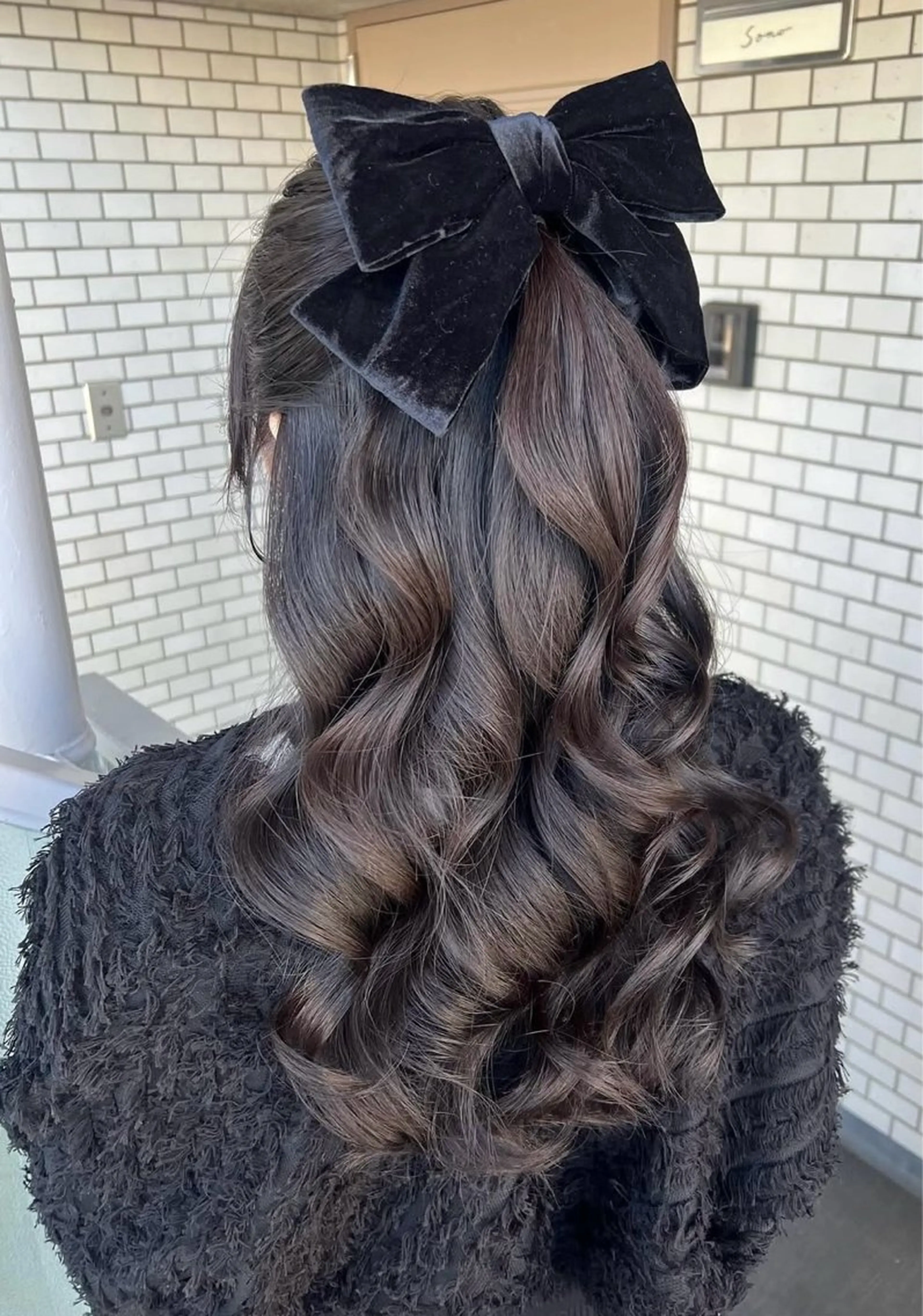 ヘアアレンジ ハーフアップ ヘアセット 大人可愛いヘアメイク 💋🧚‍♀️しずかのヘアスタイル
