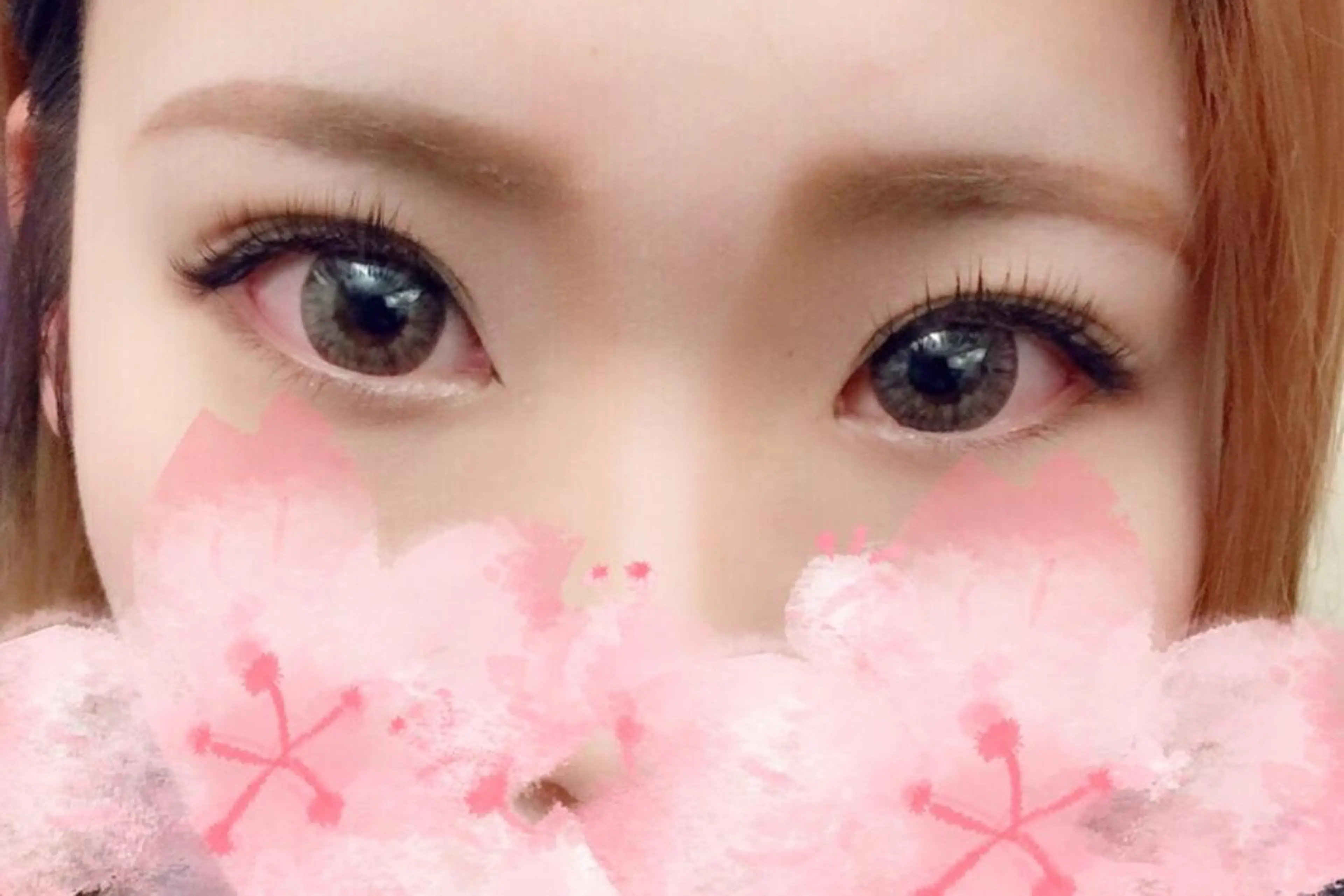 マツエク・マツパ Cカール キュート フラットラッシュ ナチュア岩塚第二所属・ナチュア 岩塚第二のマツエク・マツパデザイン