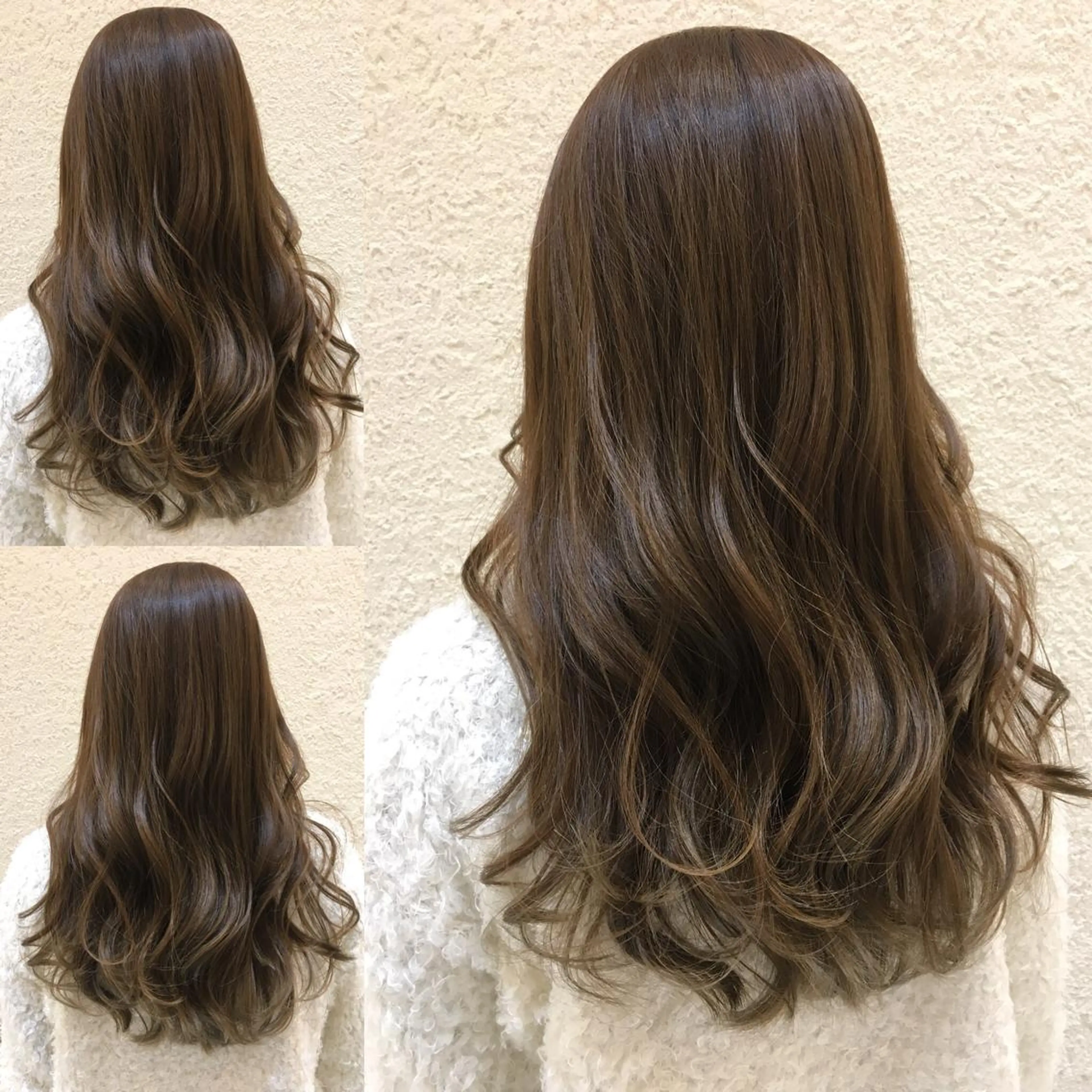 セミロング ハイライト 中村 侑弘のヘアスタイル