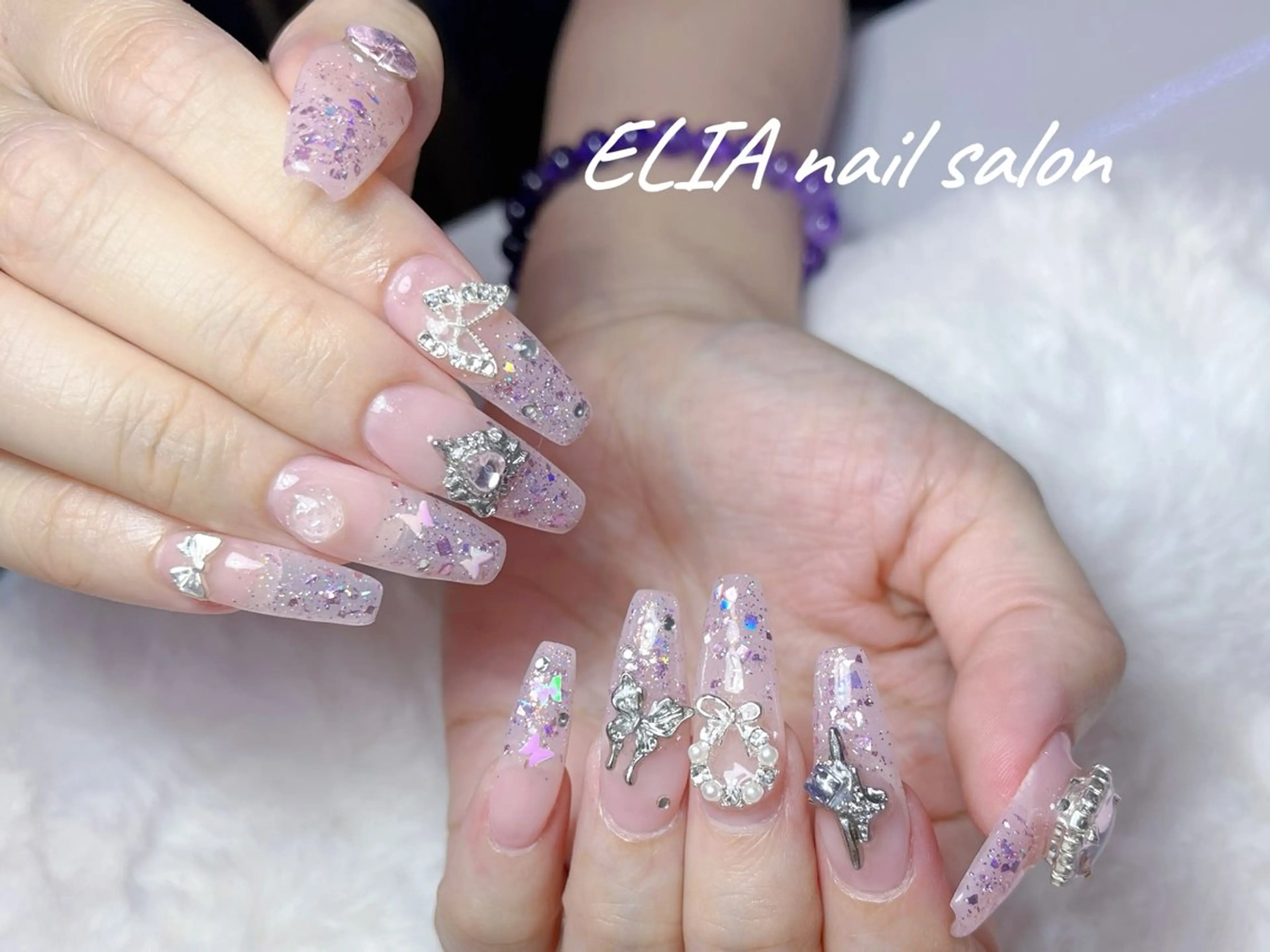 ミディアム ELIA【エリア】 nailsalonのネイルデザイン