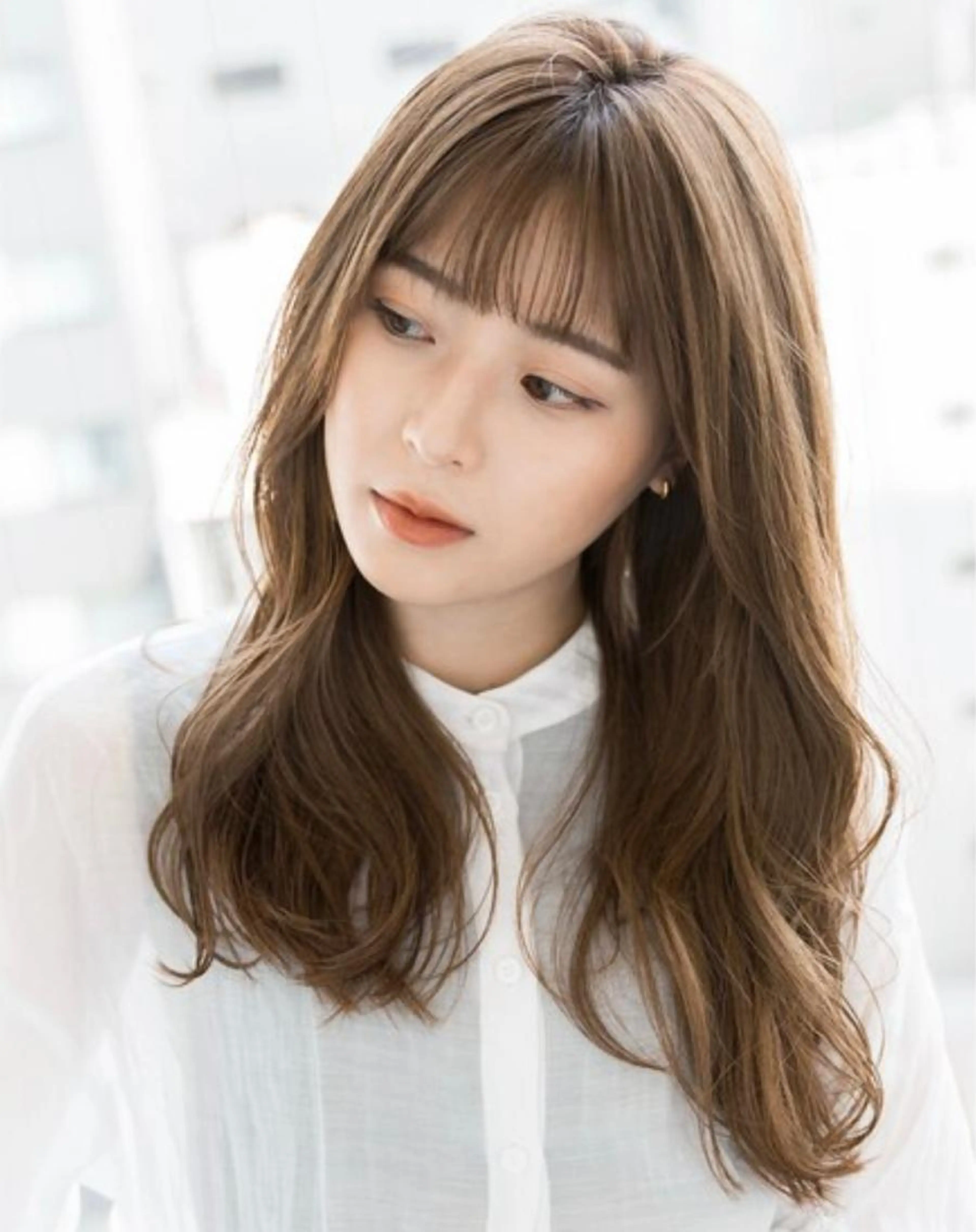 《髪質改善✨》ナチュラル前髪縮毛矯正+カット✨✨の写真