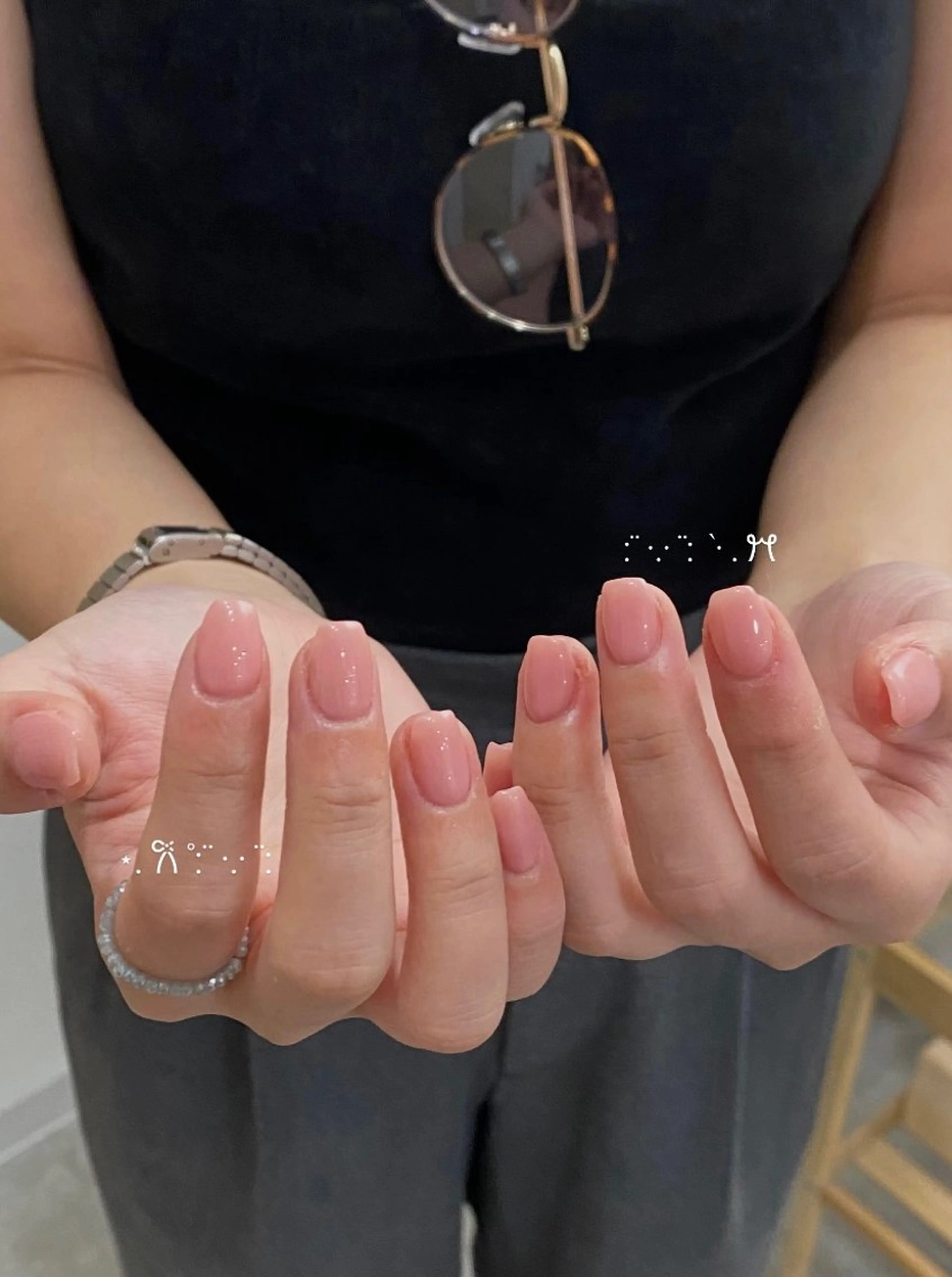 オフあり＋ワンカラー🎀💅【HAND】※メニュー詳細を必ずご確認くださいの写真