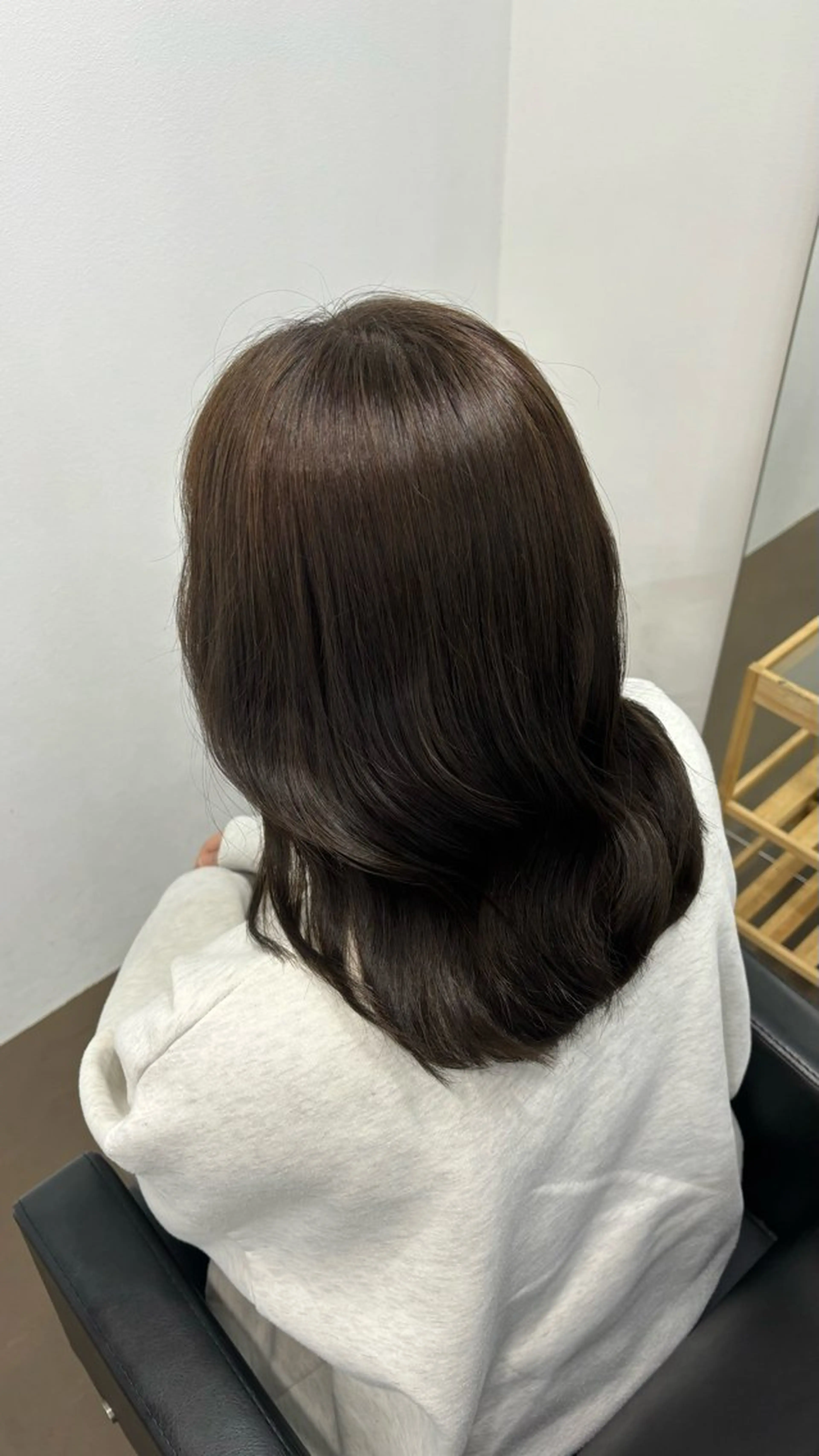 セミロング カラー ヘアカラー トリートメント 【ioe 岡本】 🎀NOKO🎀のヘアスタイル