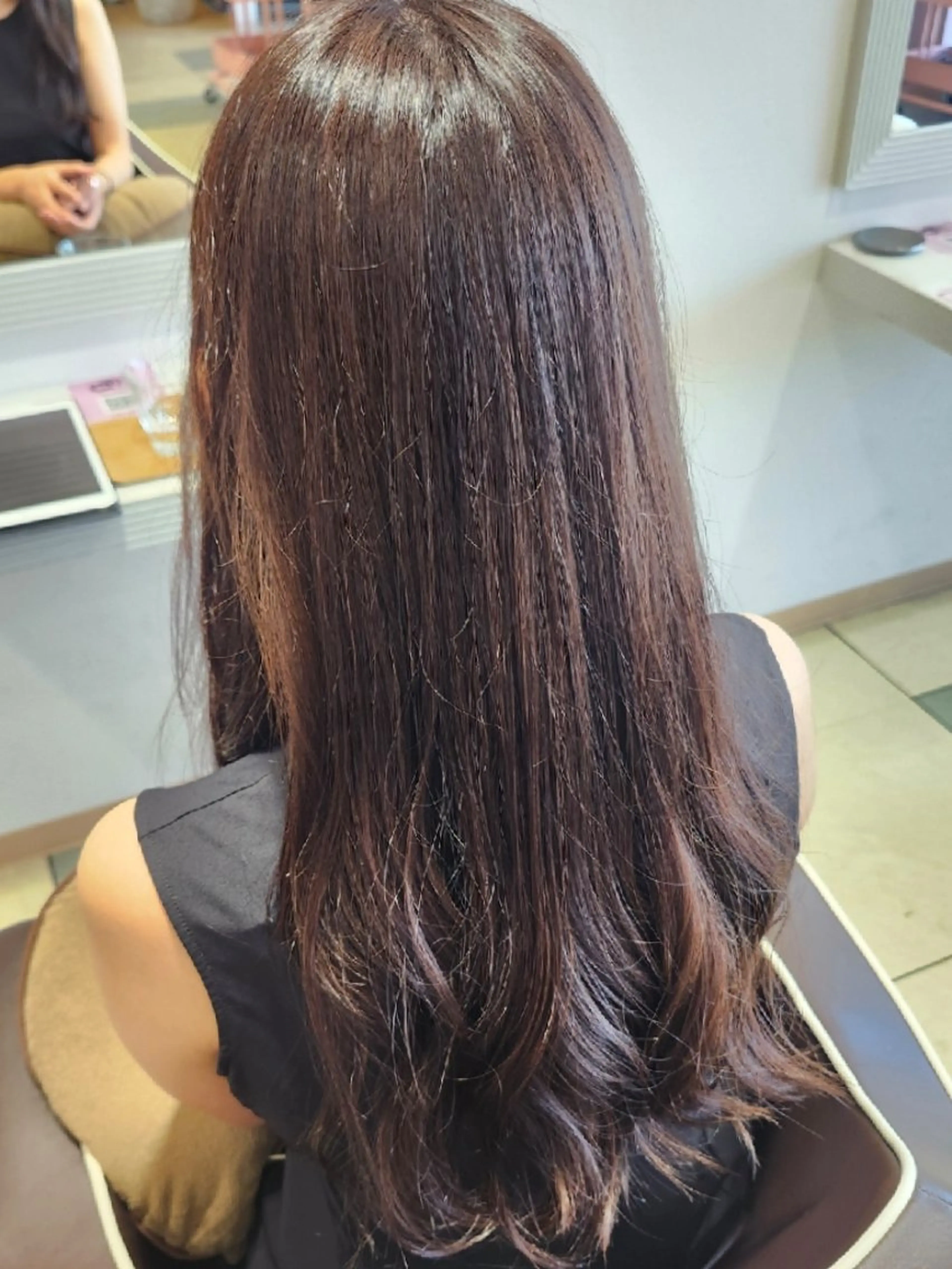 ロング 暖色カラー/髪質改善 /メンズ🧡莉南のヘアスタイル