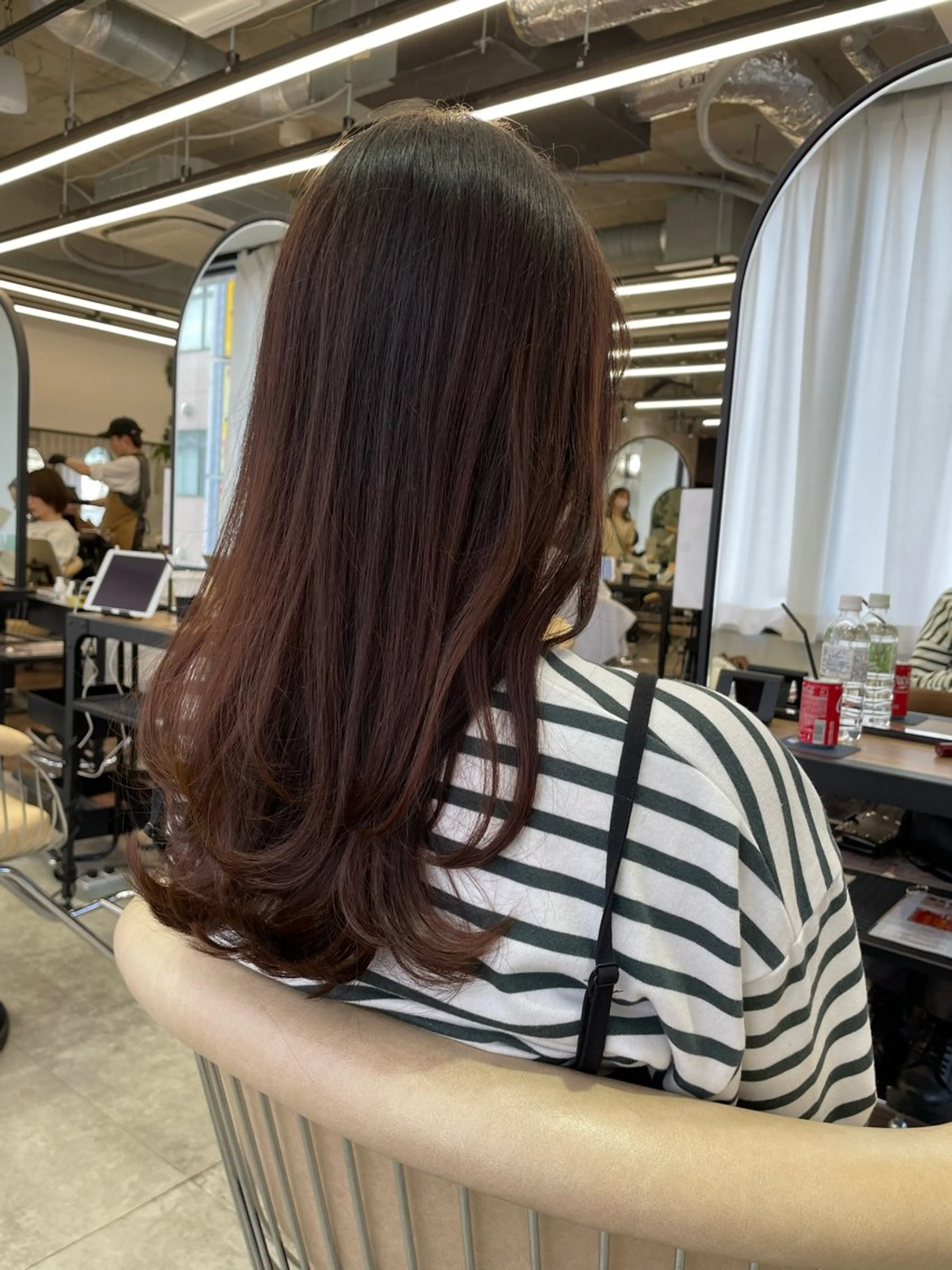 ロング 江上 京花のヘアスタイル