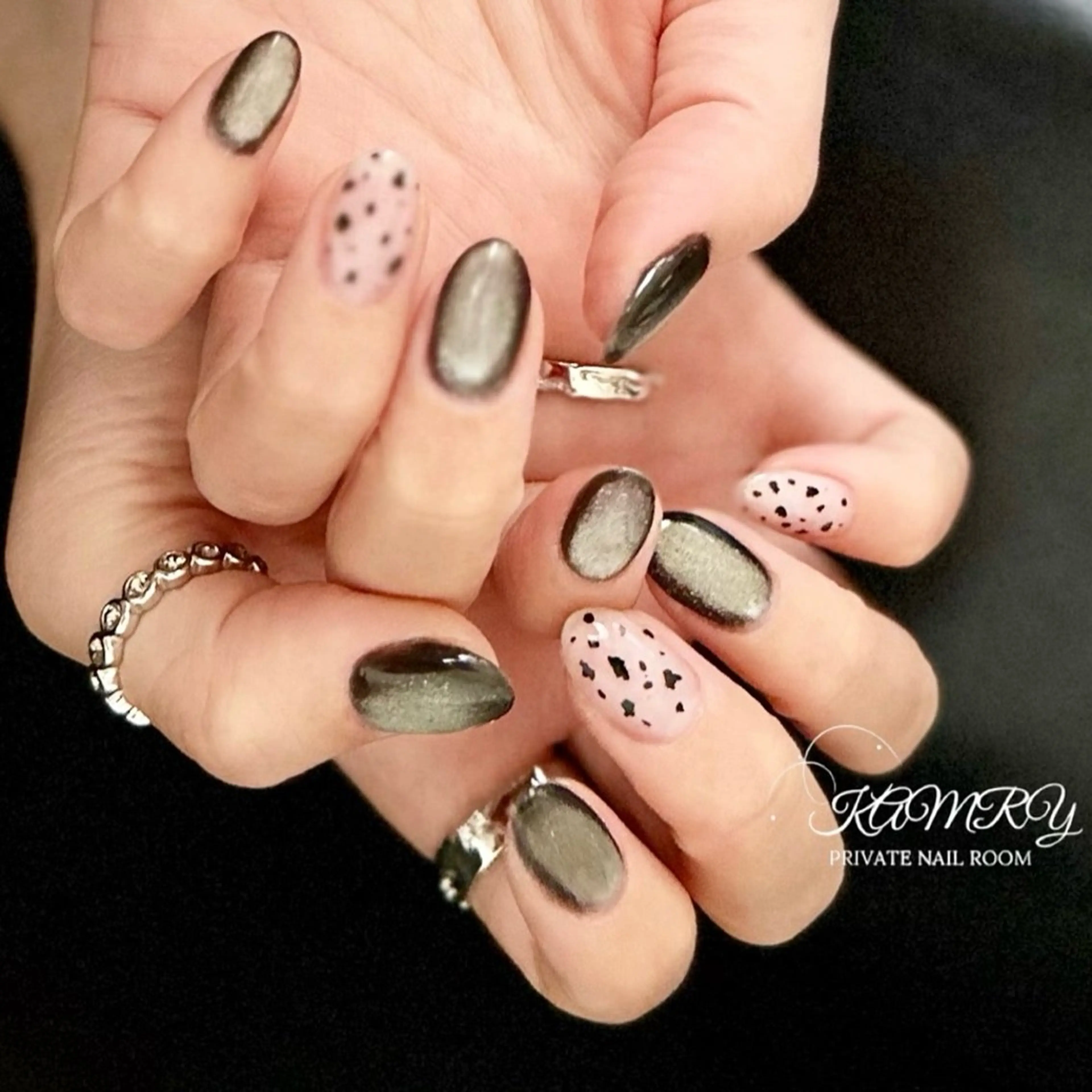 ネイル アートネイル ハンドネイル La ala nailのネイルデザイン