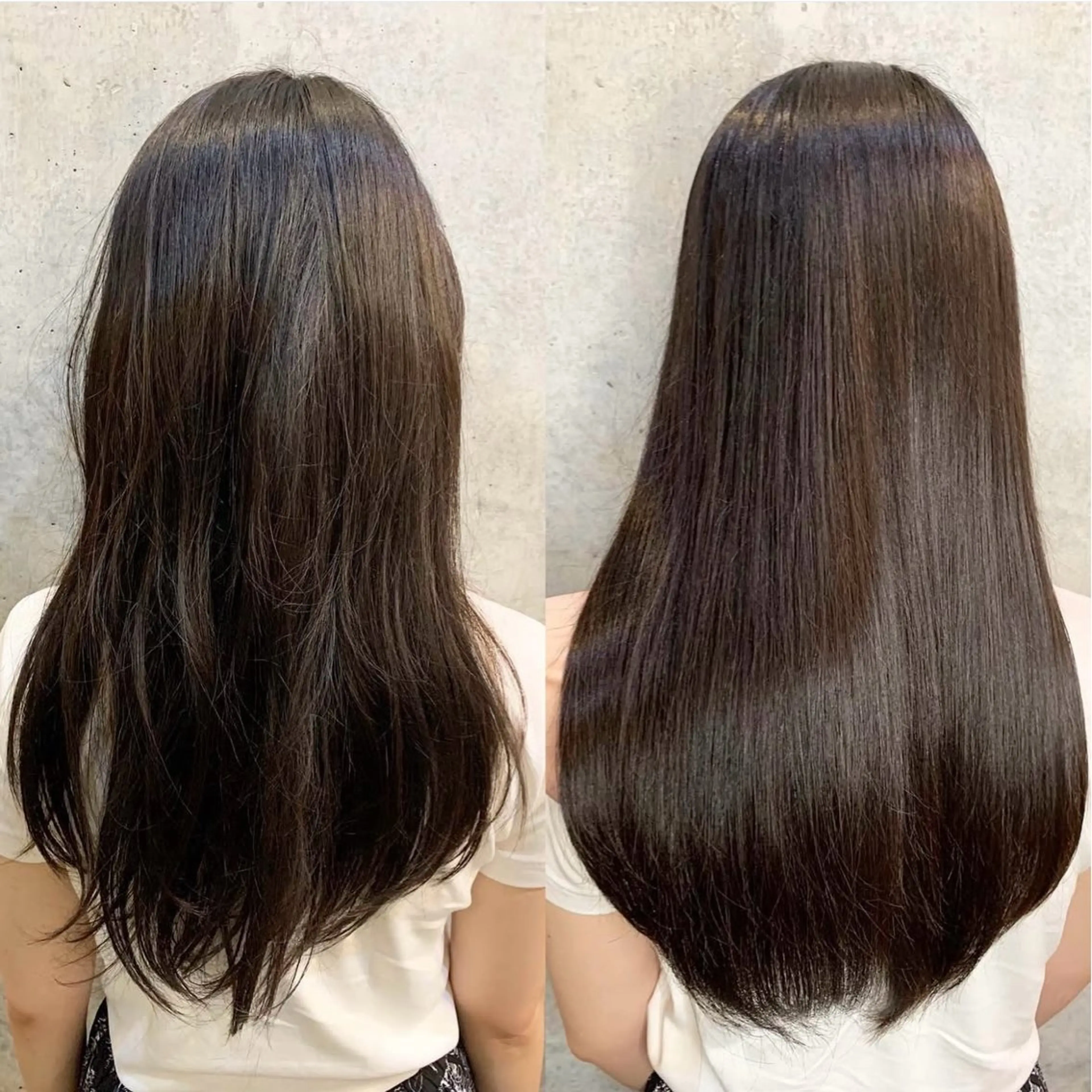 ロング 縮毛矯正 トリートメント youres hair 髪質改善トリートメント&ヘッドスパ　恵比寿本店所属・恵比寿/ブリーチ/ 髪質改善/フミヤのヘアスタイル