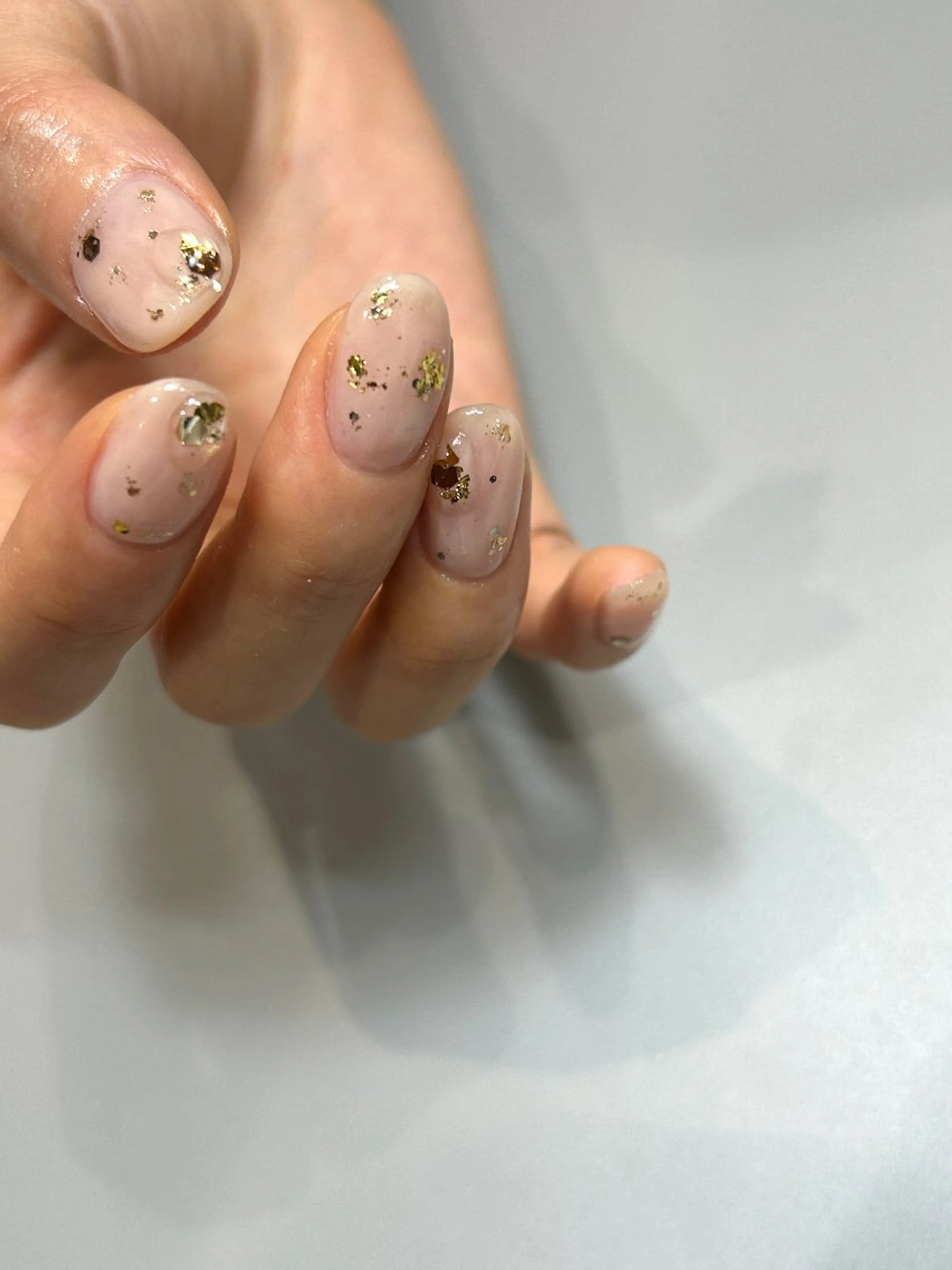 ネイル ハンドネイル NINEnami ニュアンスネイルのネイルデザイン
