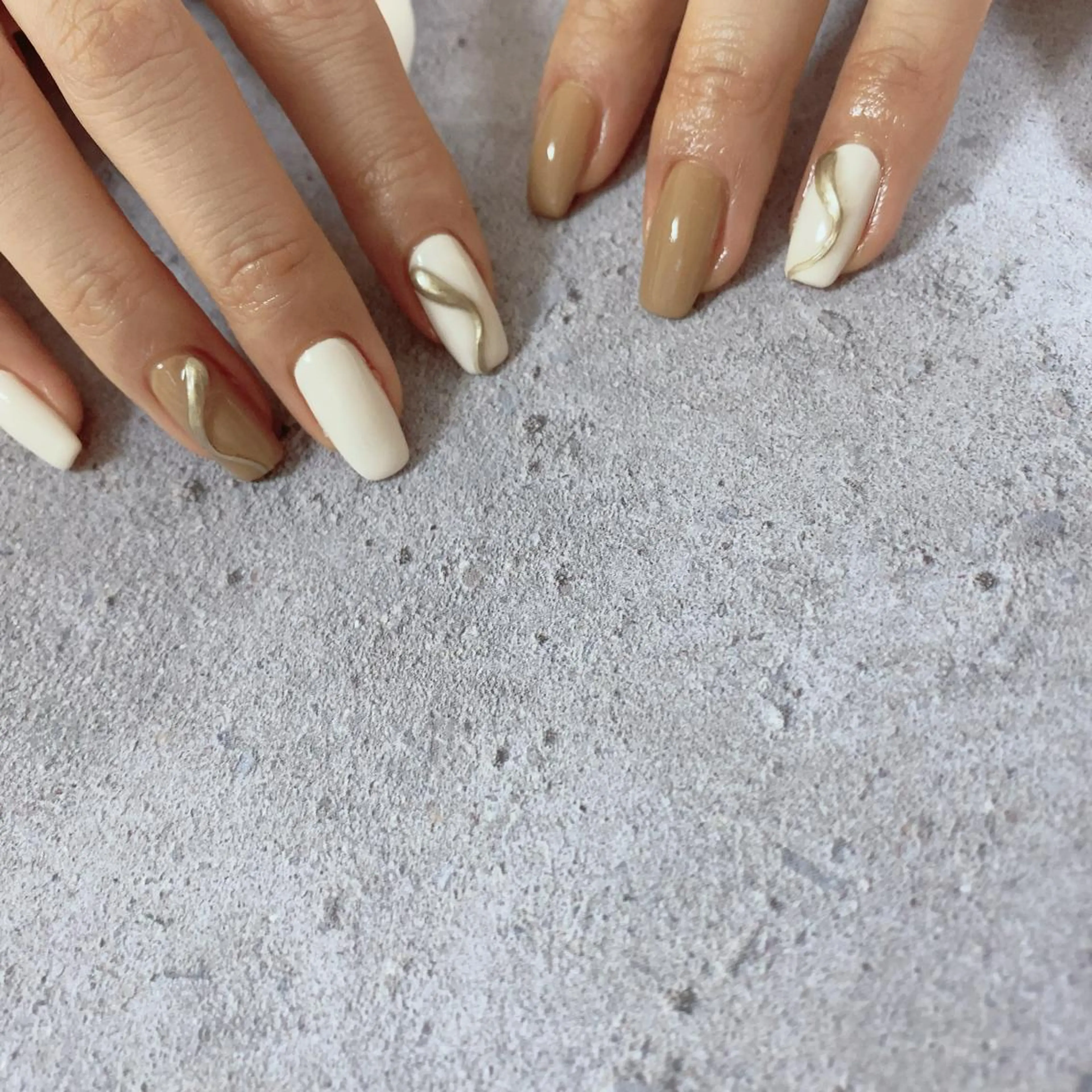 ネイル アートネイル ニュアンスネイル SOL NAILのネイルデザイン