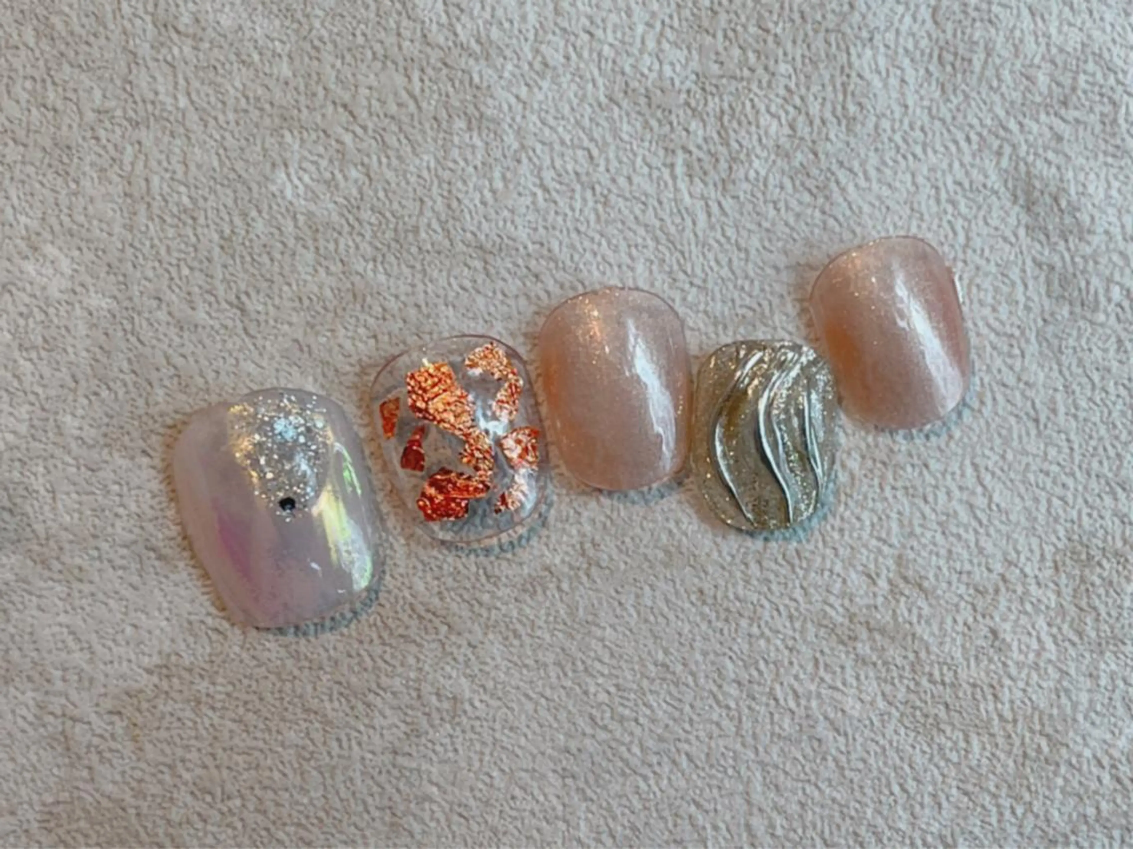 ネイル ニュアンスネイル フットネイル Nail Katoのネイルデザイン