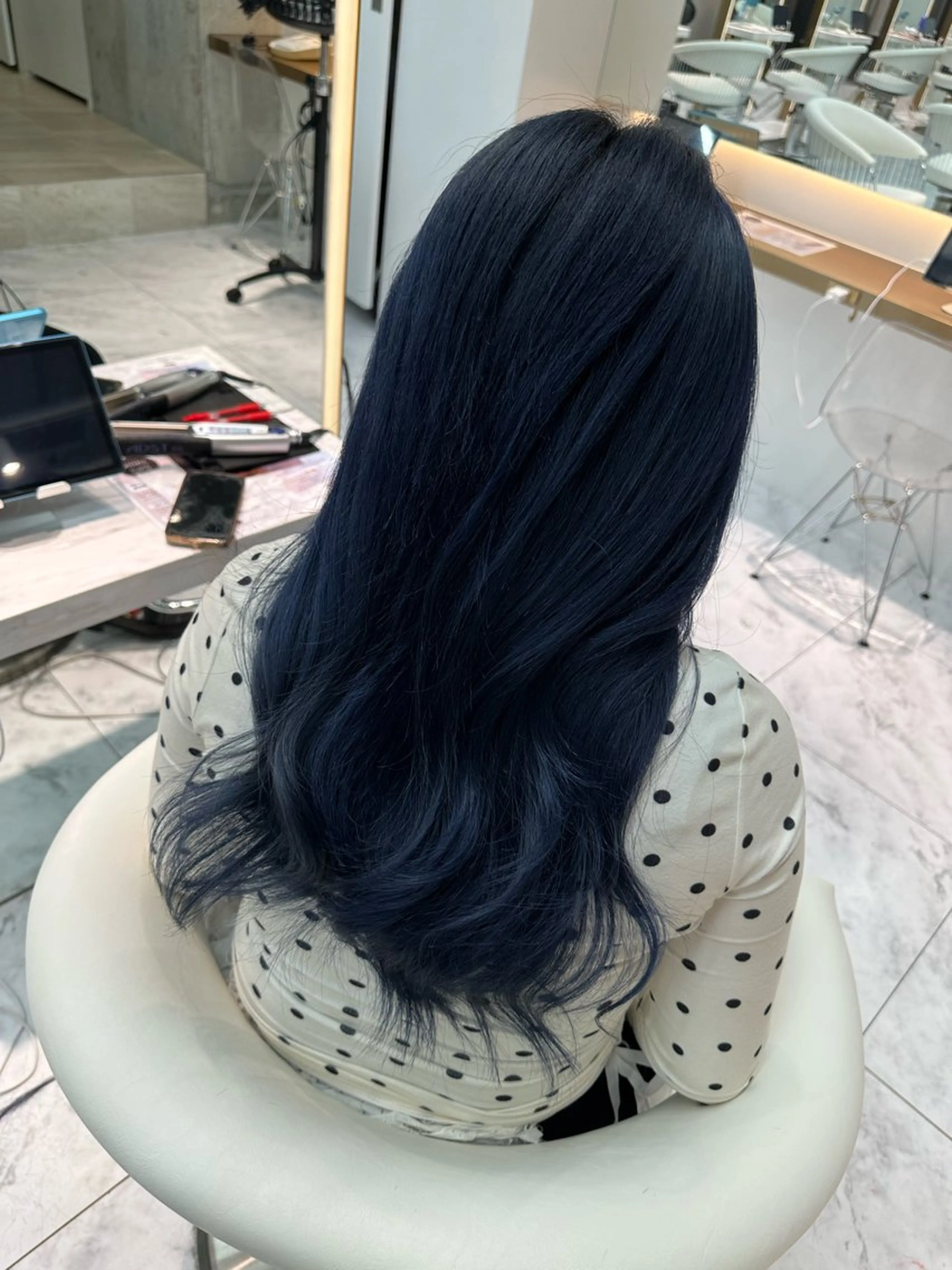 ロング ヘアカラー トリートメント 🍒楓🍒北九州1 艶カラー作る人🎨のヘアスタイル