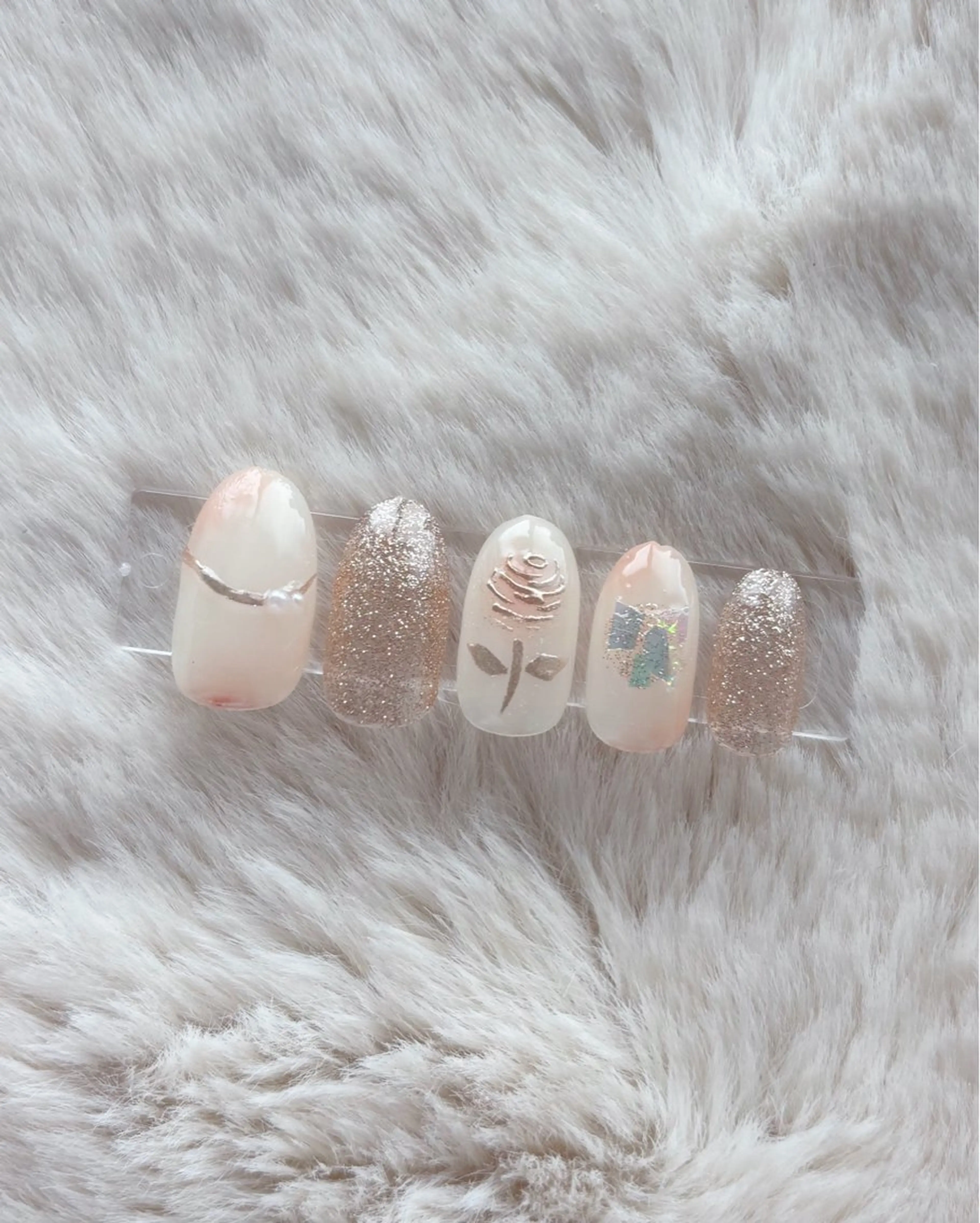 ネイル ハンドネイル 國本 由奈のネイルデザイン