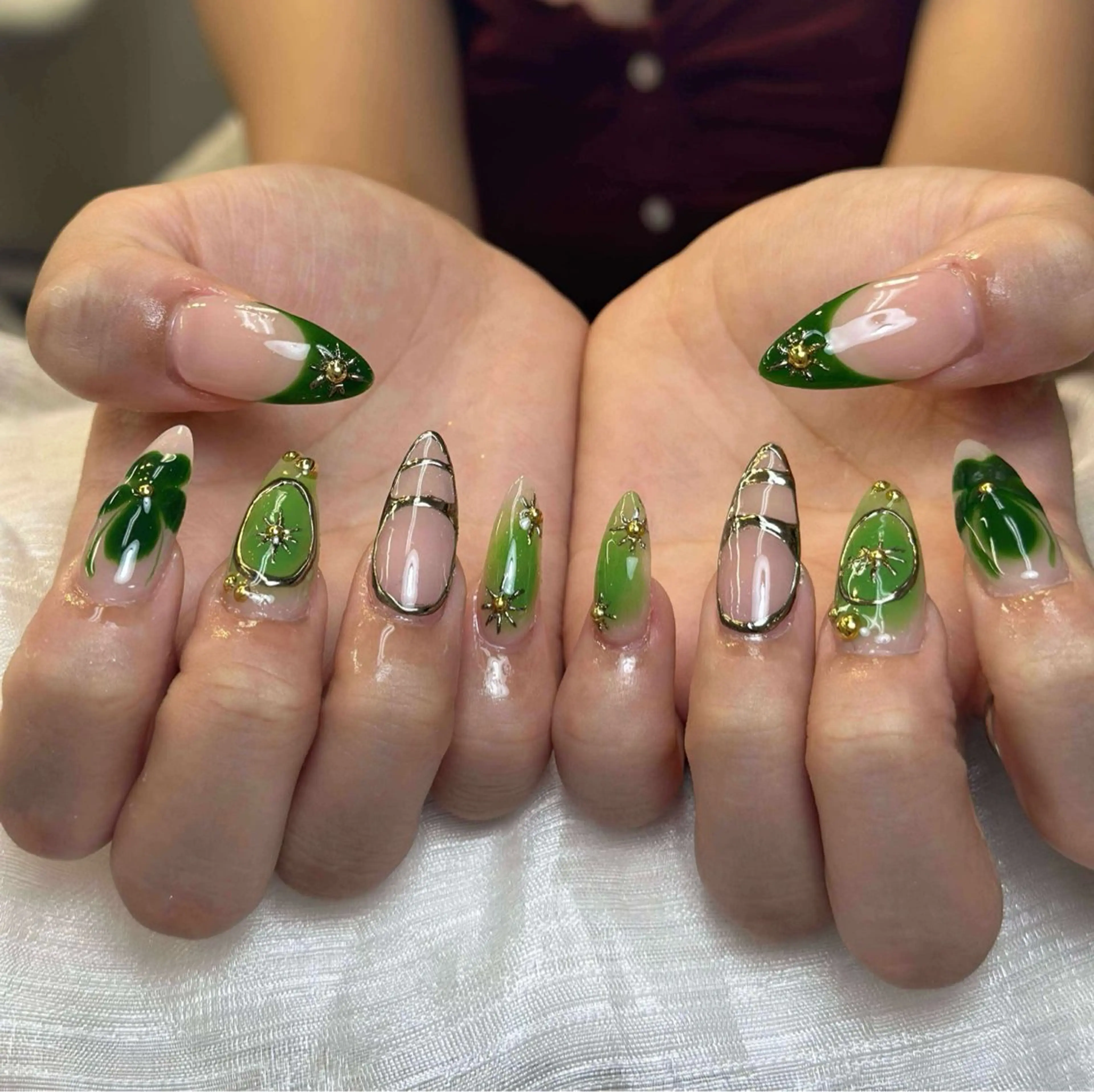 ネイル アートネイル ジェルネイル ネイルチップ Jenn Nail Salonのネイルデザイン