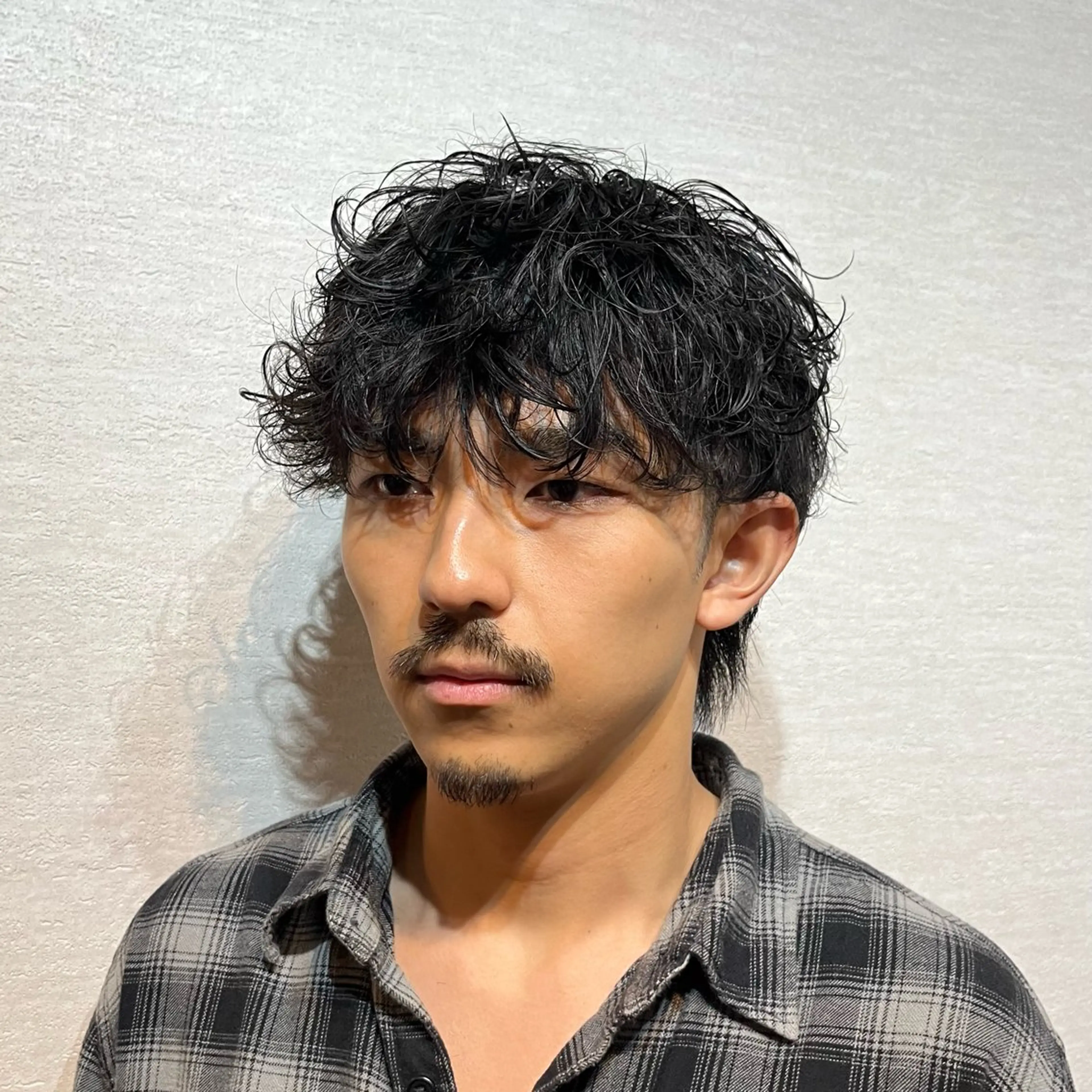 パーマ メンズ カット パーマ Chic 押上 山口 卓朗のヘアスタイル