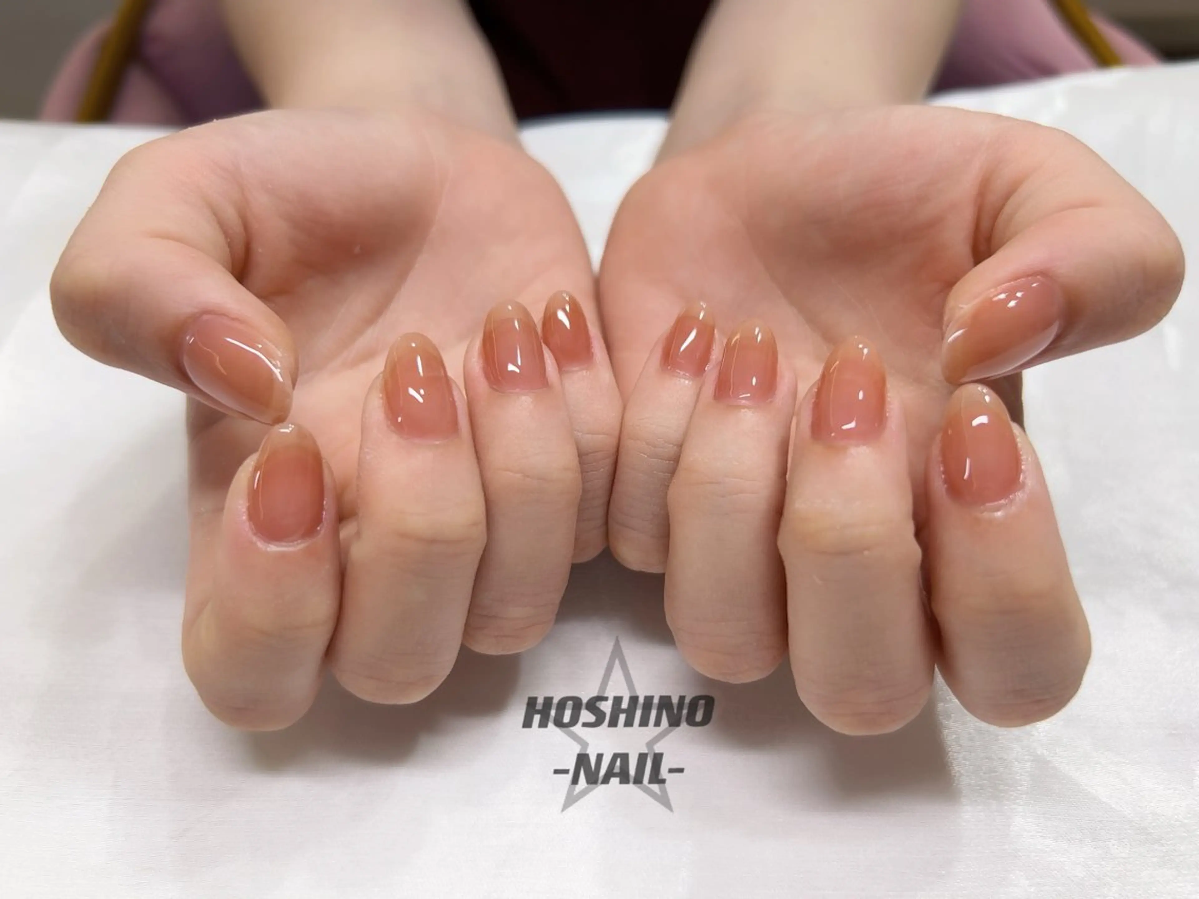 ネイル キラキラネイル オフィスネイル ワンカラーネイル ピンク 春ネイル ハンドネイル ★HOSHINO NAIL★ナナミのネイルデザイン